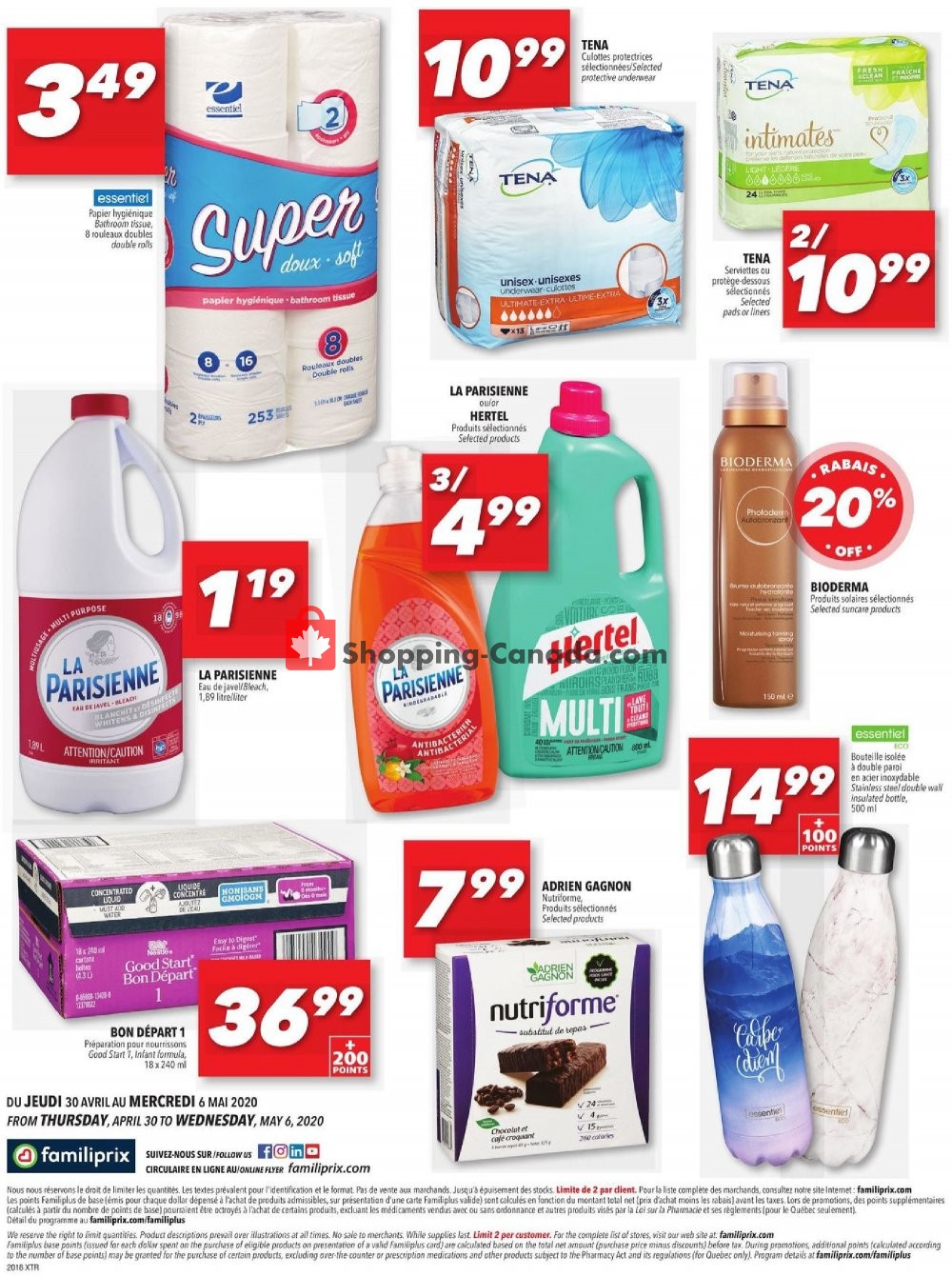 Familiprix flyer from Thursday April 30, 2020 to Wednesday May 6, 2020 - page 5