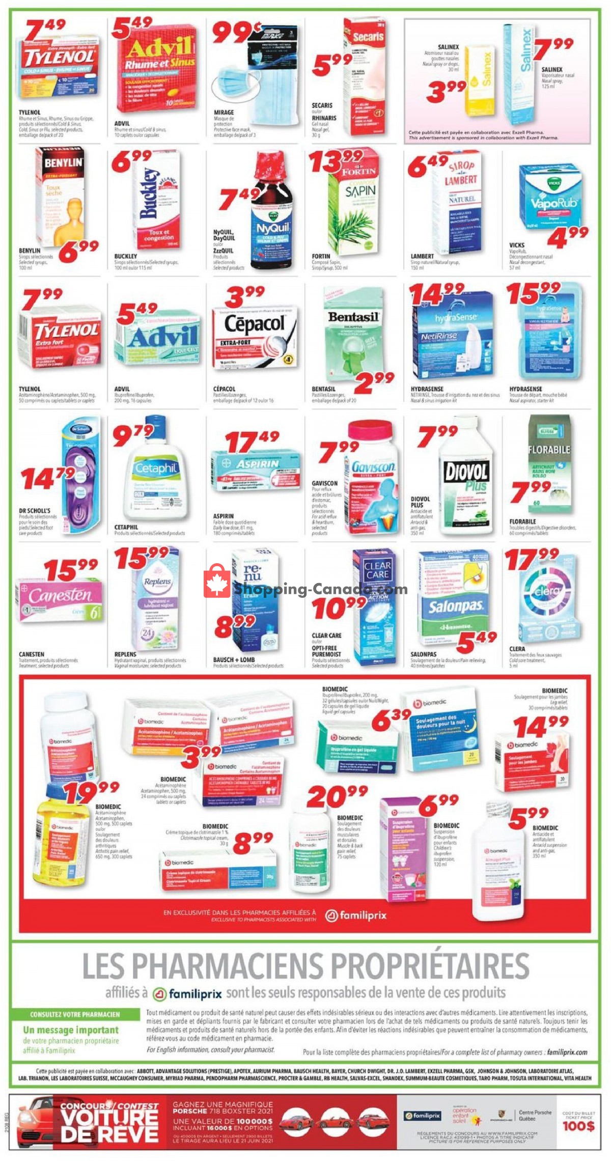 Familiprix flyer from Thursday February 18, 2021 to Wednesday February 24, 2021 - page 7