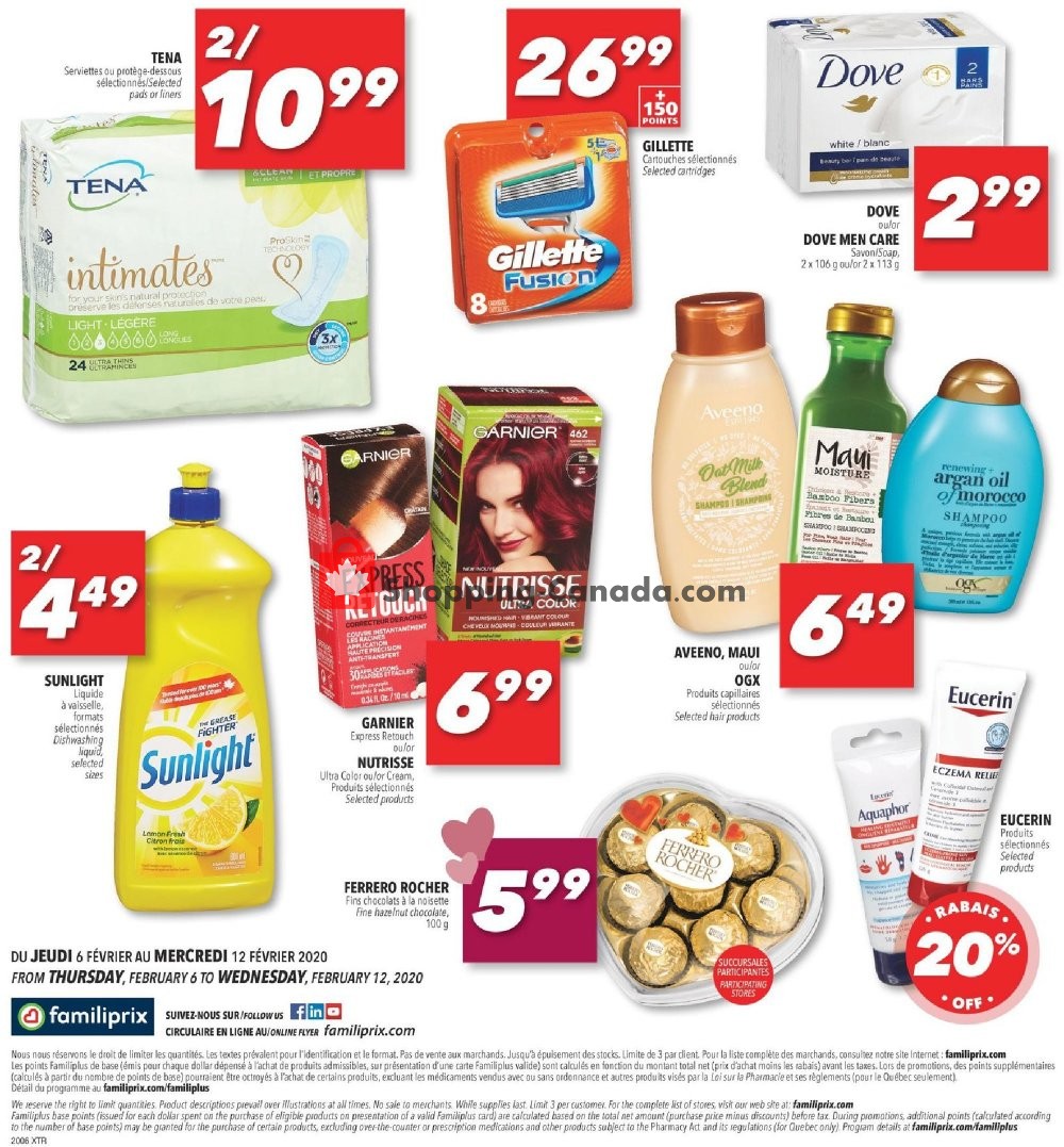 Familiprix flyer from Thursday February 6, 2020 to Wednesday February 12, 2020 - page 13