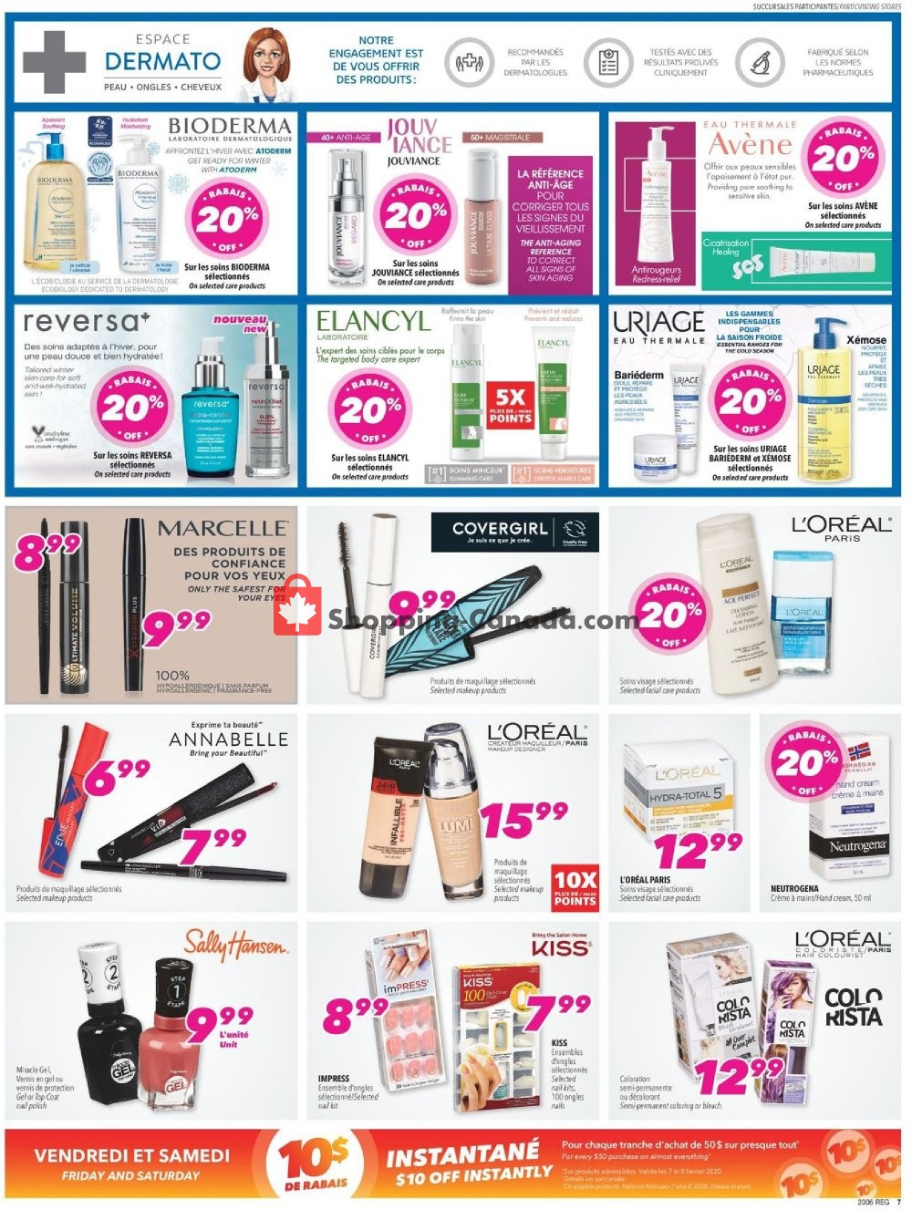 Familiprix flyer from Thursday February 6, 2020 to Wednesday February 12, 2020 - page 8