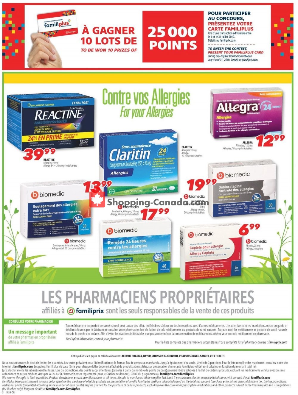Familiprix flyer from Thursday July 11, 2019 to Wednesday July 17, 2019 - page 3