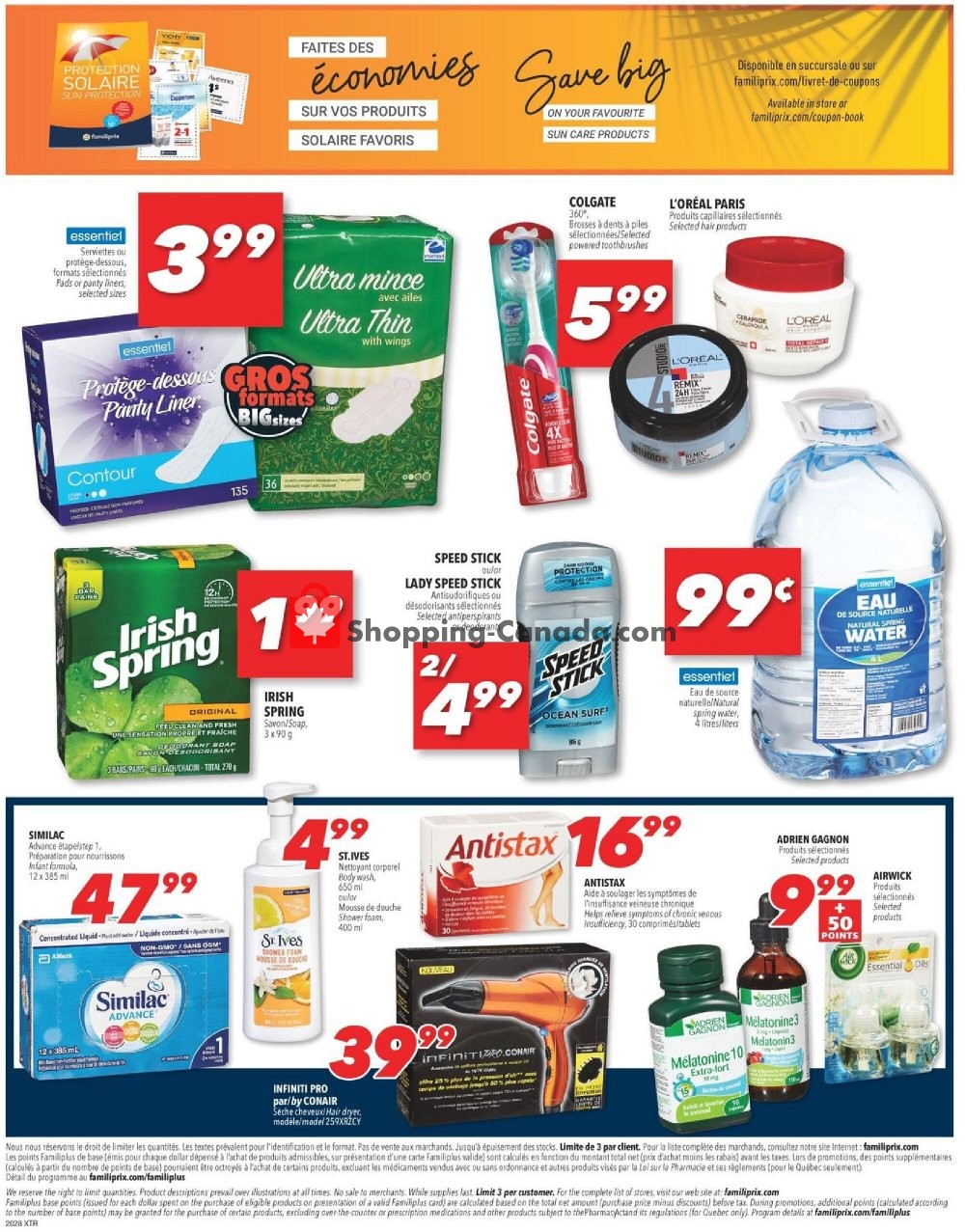 Familiprix flyer from Thursday July 9, 2020 to Wednesday July 15, 2020 - page 12
