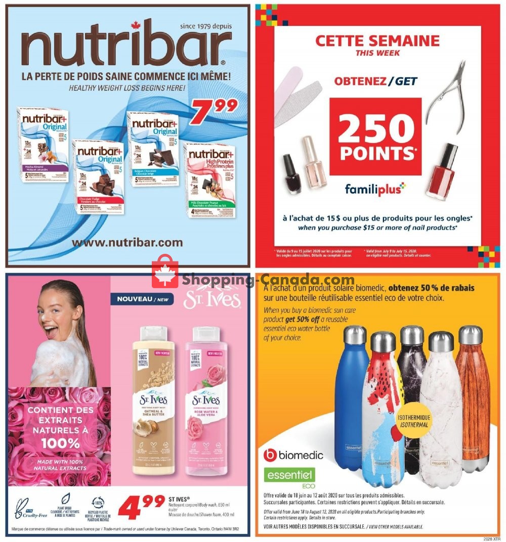 Familiprix flyer from Thursday July 9, 2020 to Wednesday July 15, 2020 - page 13