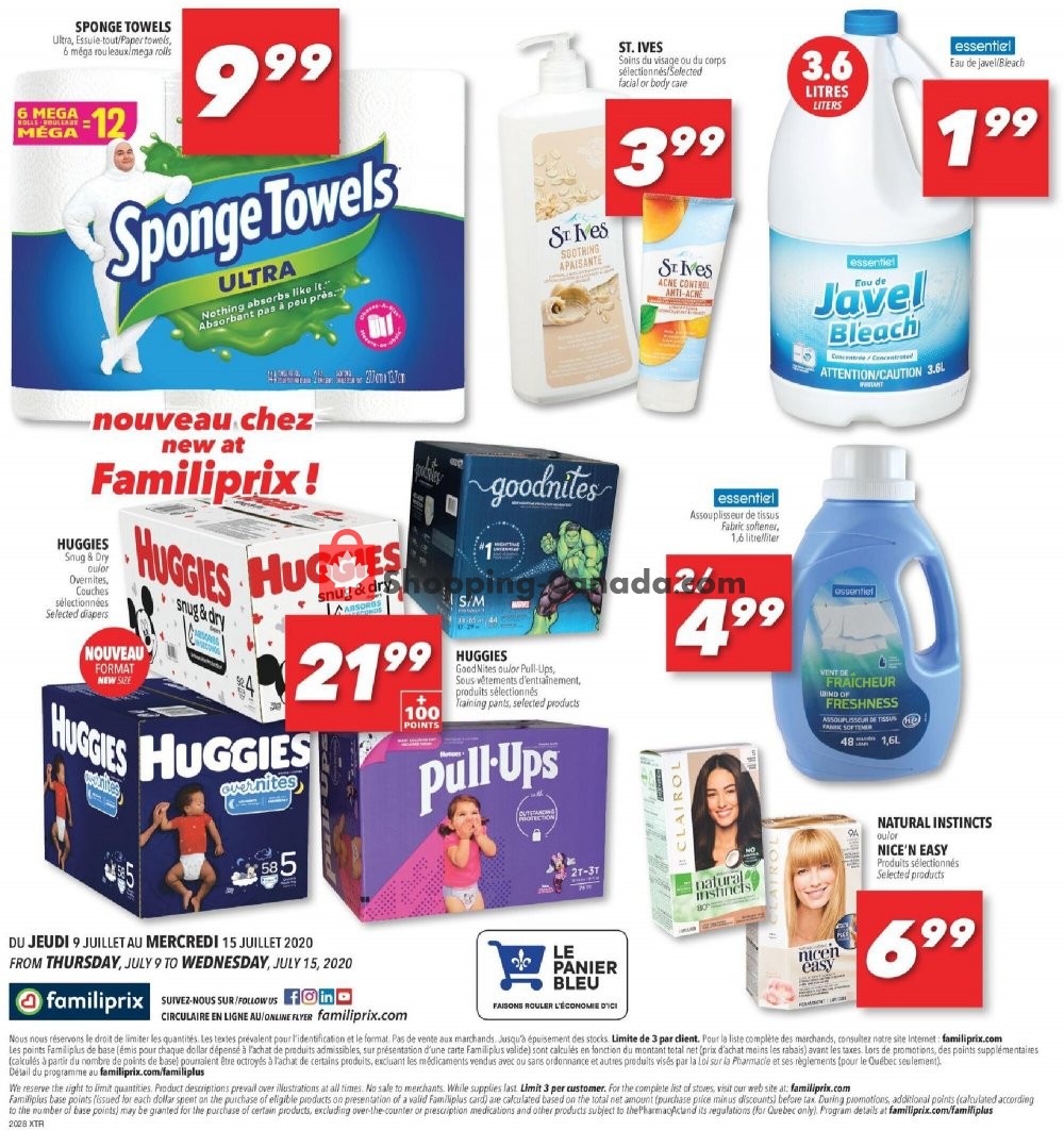 Familiprix flyer from Thursday July 9, 2020 to Wednesday July 15, 2020 - page 14