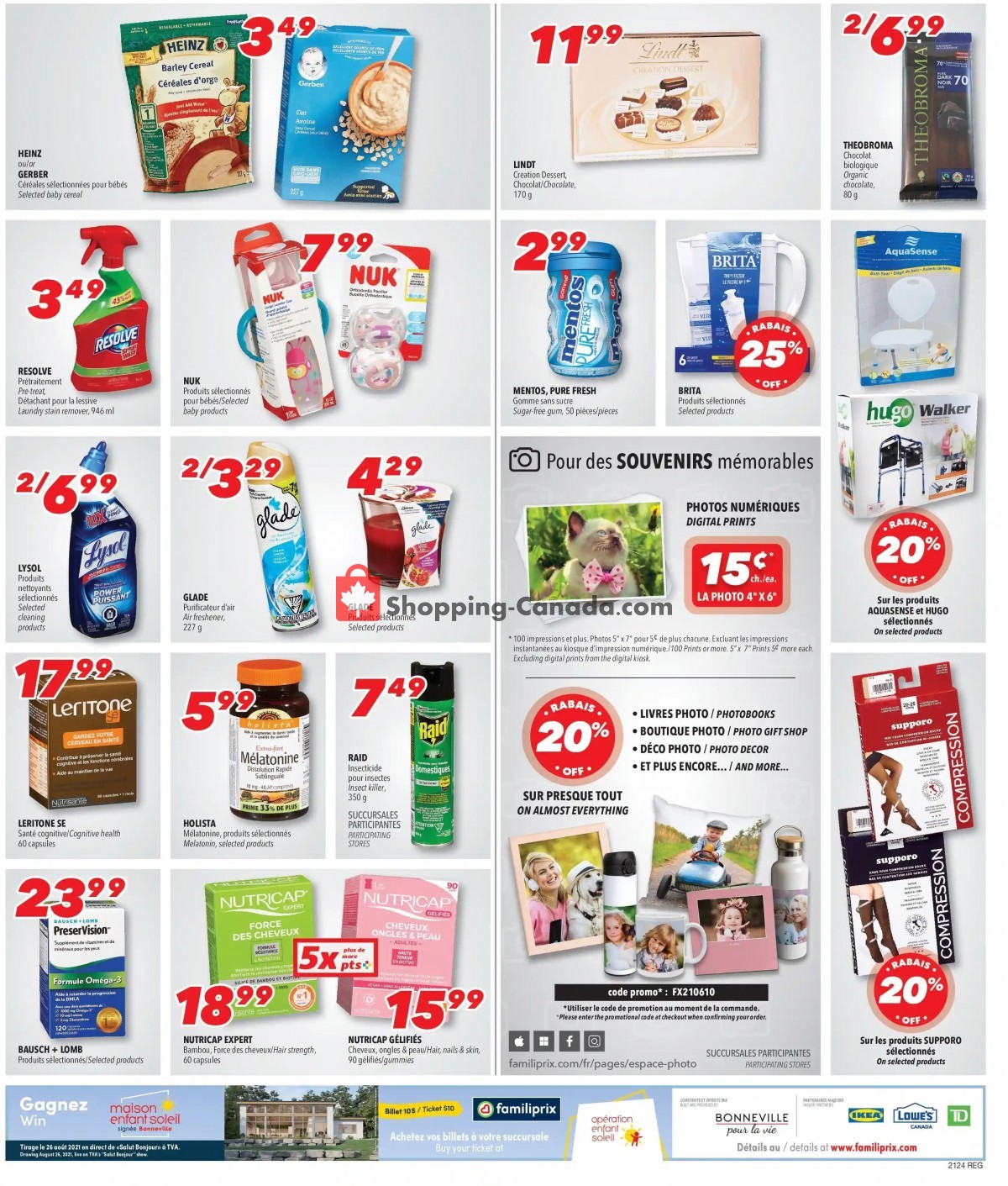 Familiprix flyer from Thursday June 10, 2021 to Wednesday June 16, 2021 - page 14