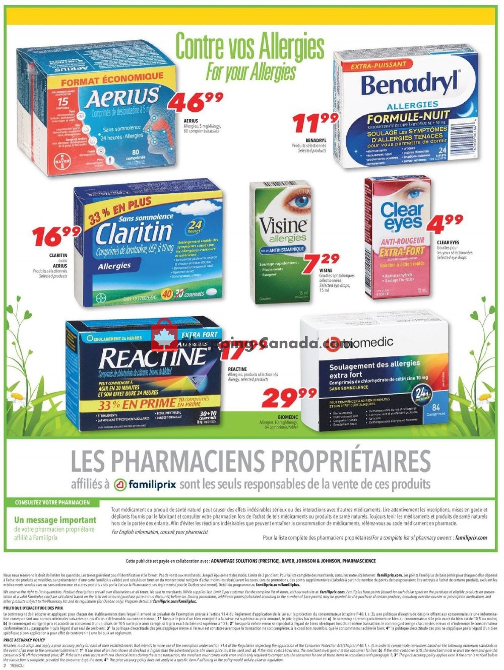 Familiprix flyer from Thursday June 27, 2019 to Wednesday July 3, 2019 - page 2