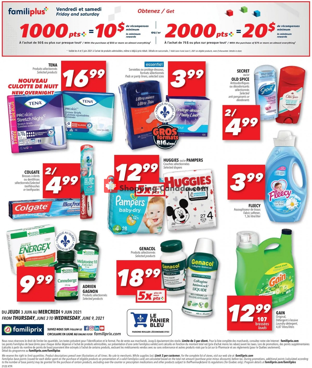 Familiprix flyer from Thursday June 3, 2021 to Wednesday June 9, 2021 - page 11