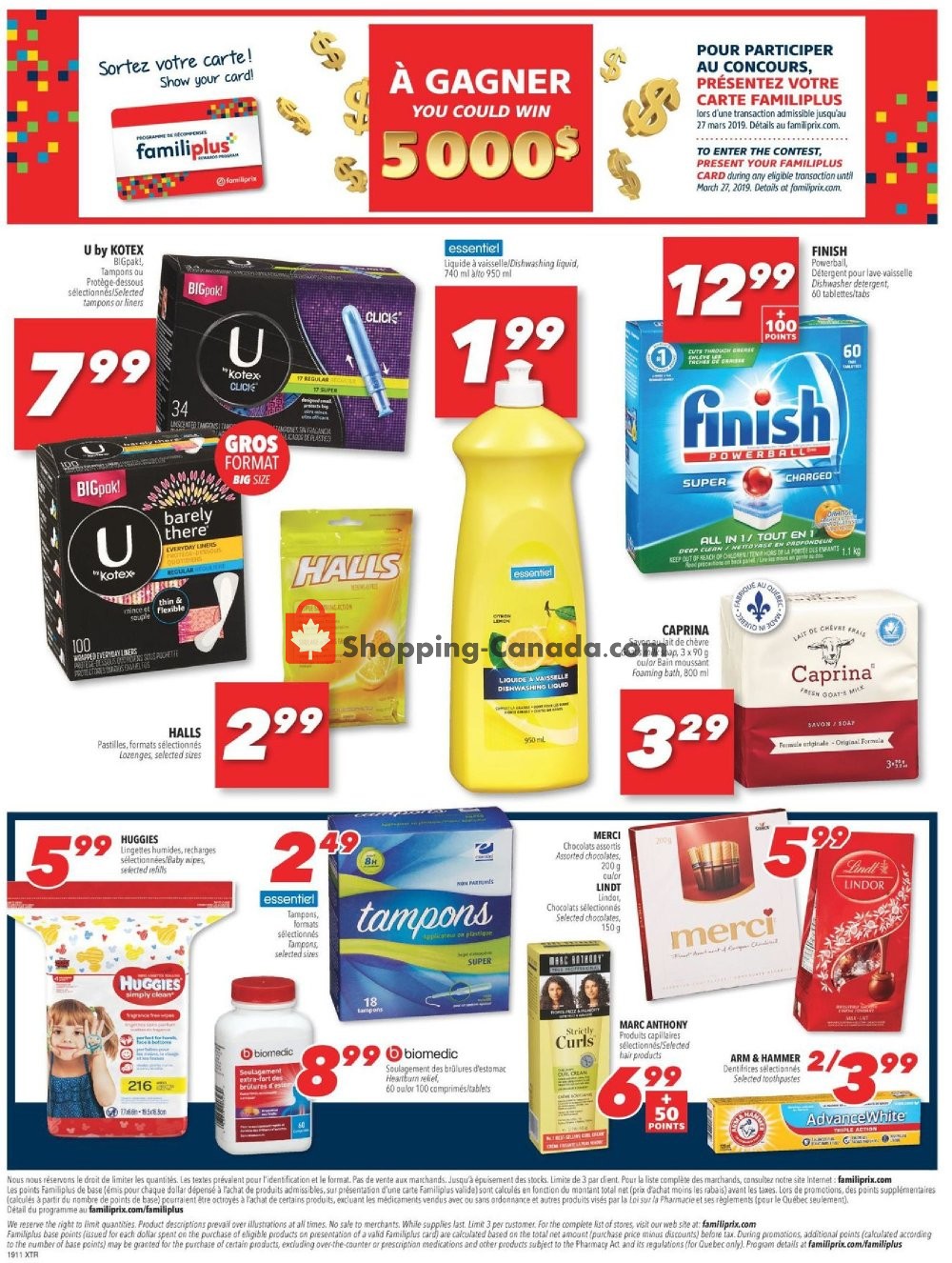 Familiprix flyer from Thursday March 14, 2019 to Wednesday March 20, 2019 - page 10