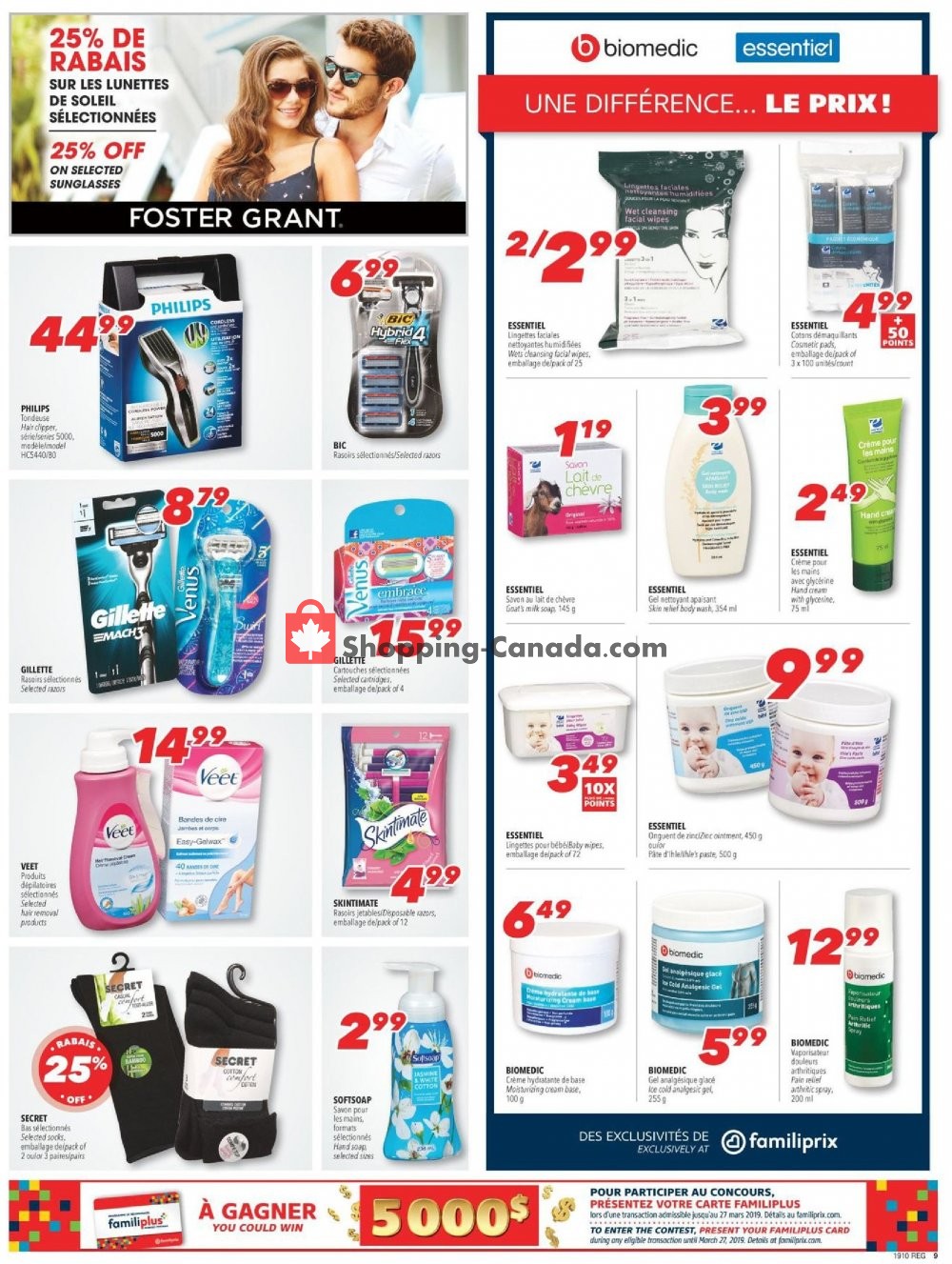 Familiprix flyer from Thursday March 7, 2019 to Wednesday March 13, 2019 - page 10