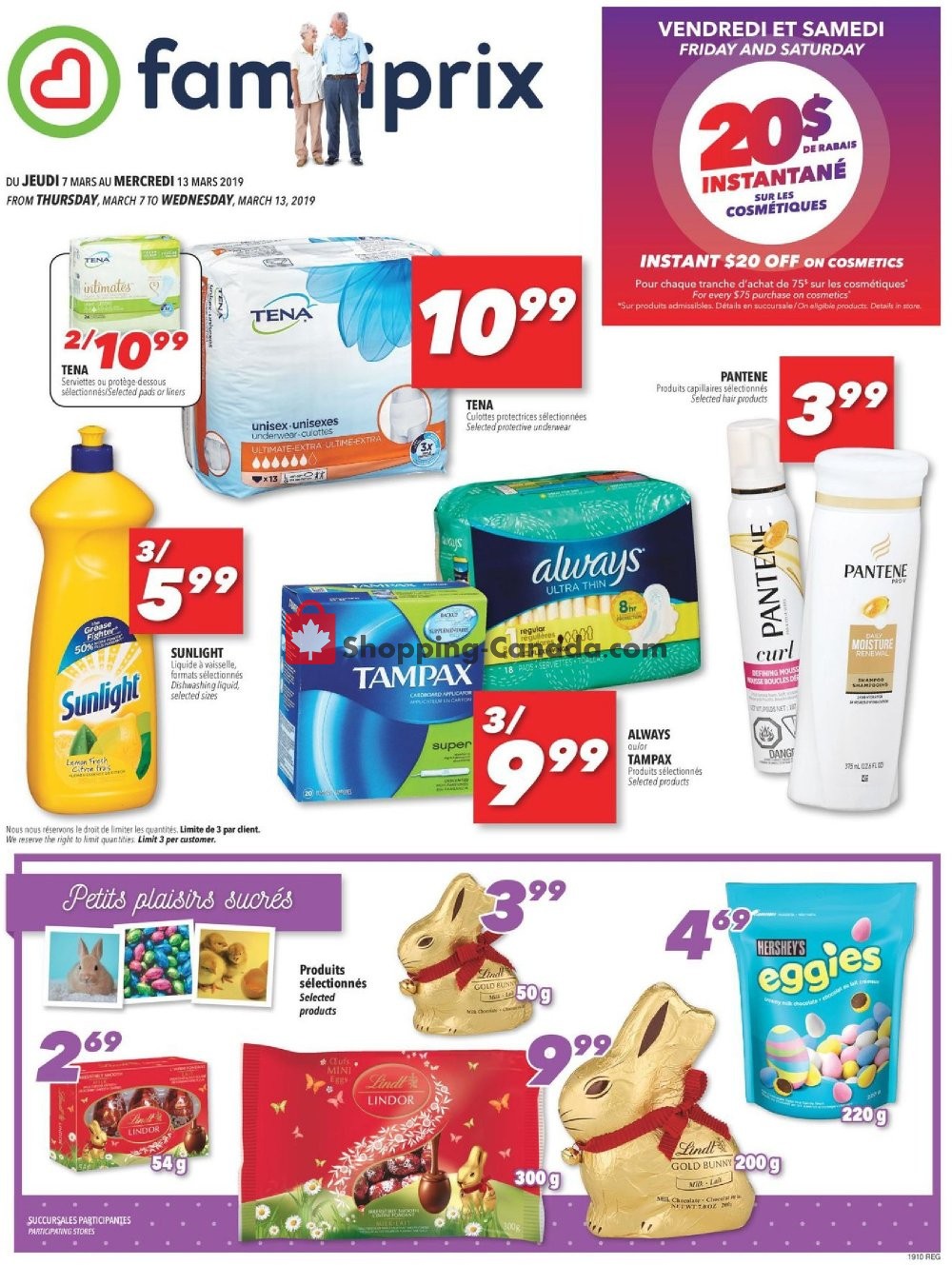 Familiprix flyer from Thursday March 7, 2019 to Wednesday March 13, 2019 - page 3