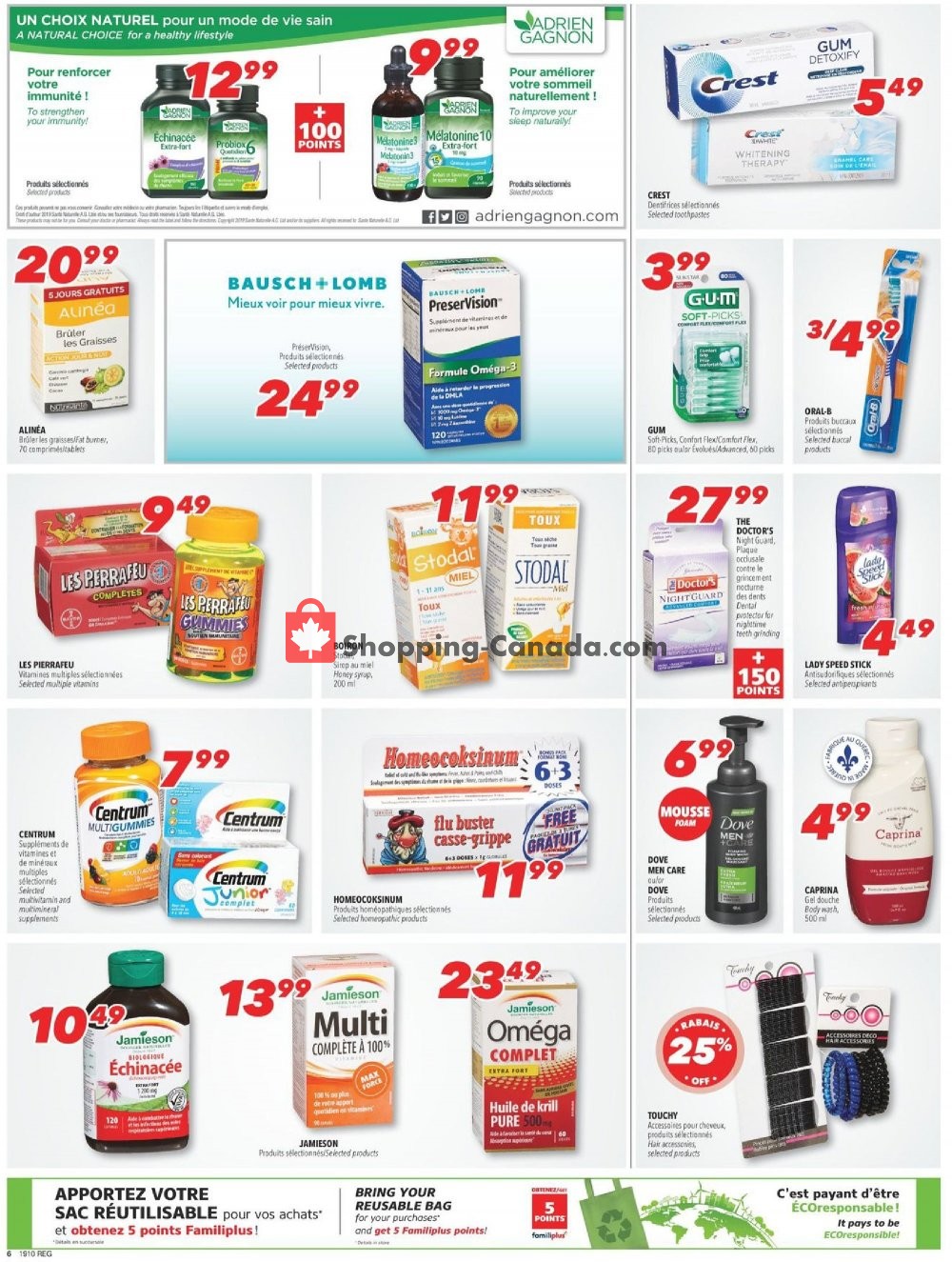 Familiprix flyer from Thursday March 7, 2019 to Wednesday March 13, 2019 - page 7