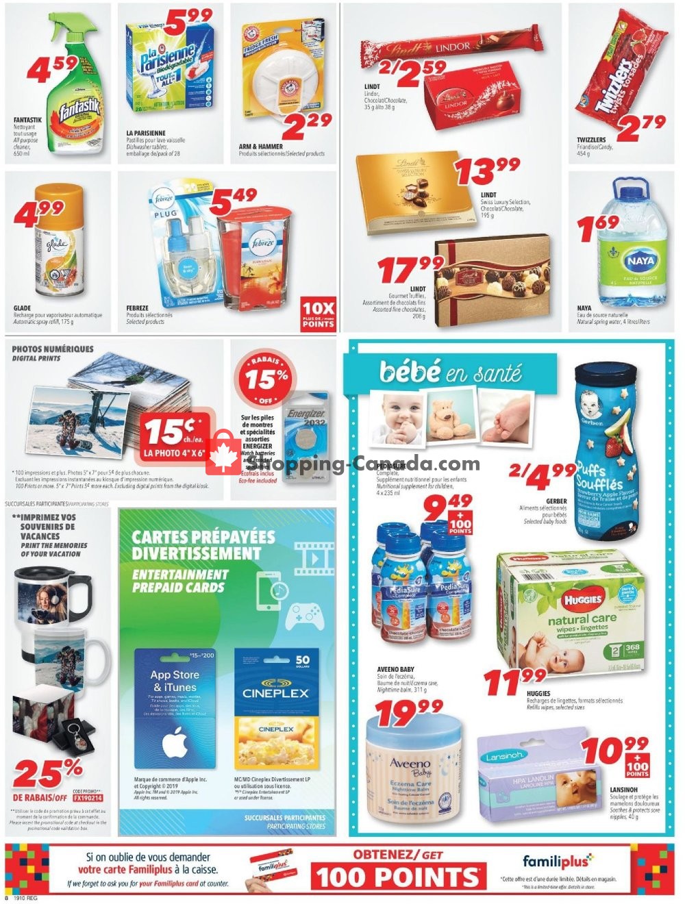 Familiprix flyer from Thursday March 7, 2019 to Wednesday March 13, 2019 - page 9