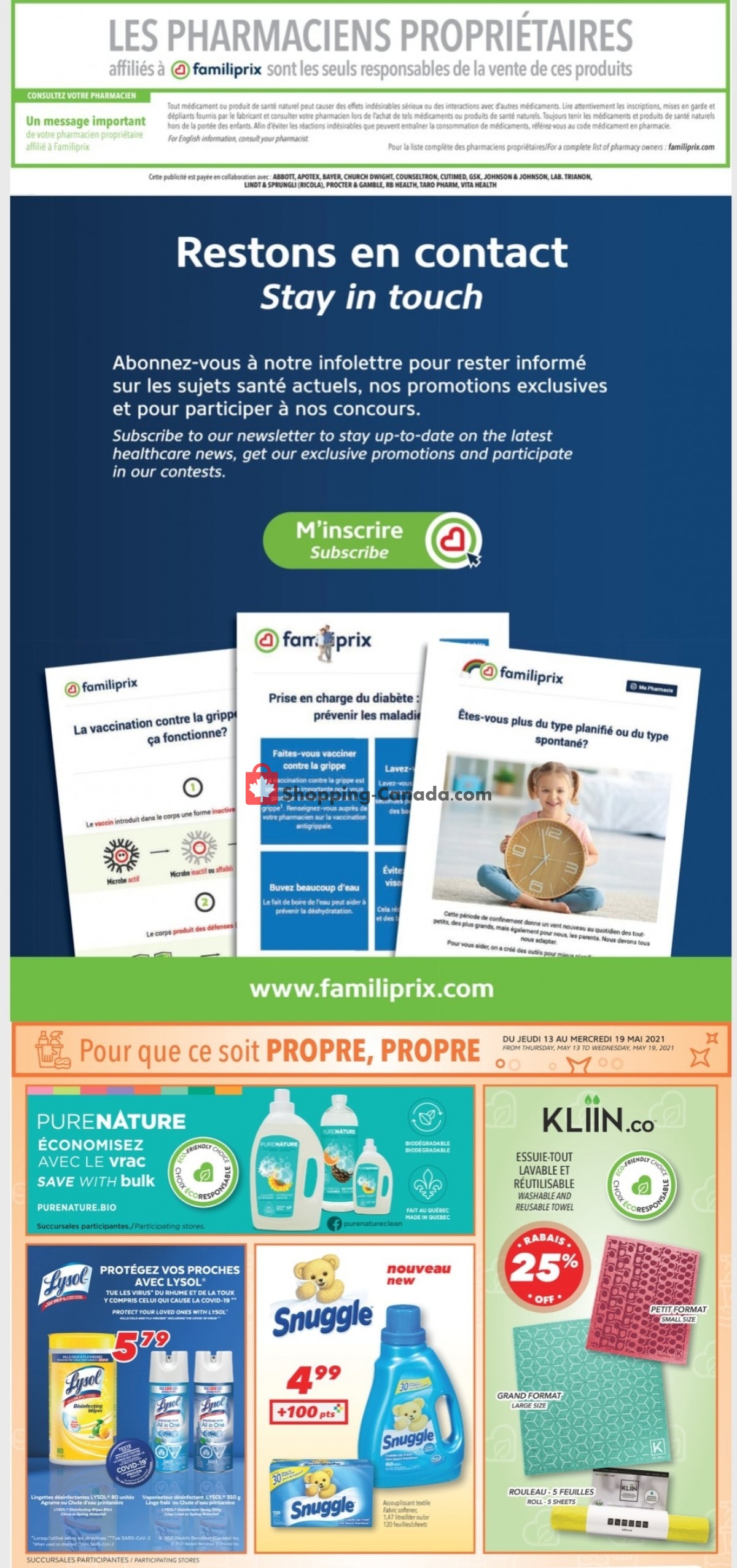 Familiprix flyer from Thursday May 13, 2021 to Wednesday May 19, 2021 - page 4