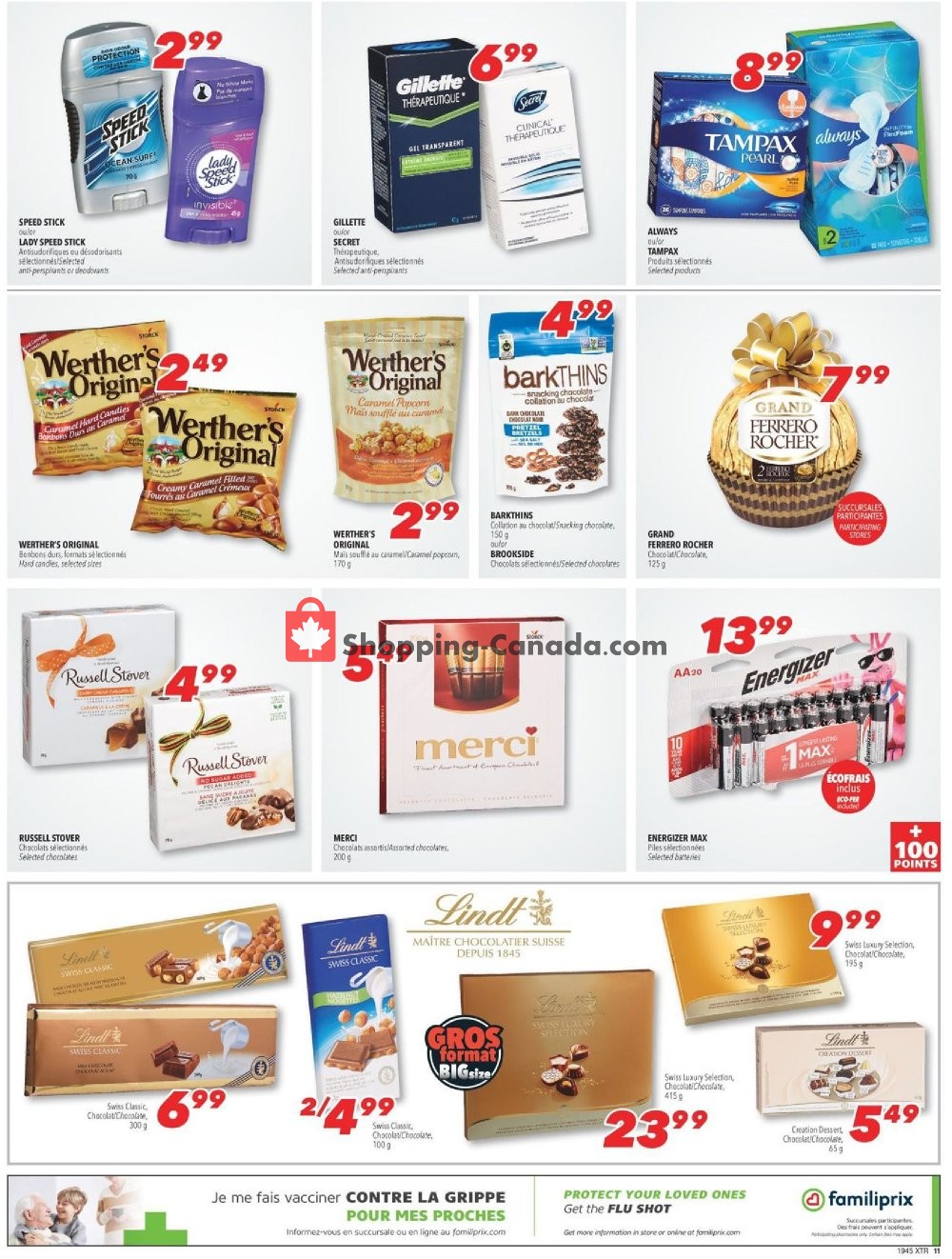 Familiprix flyer from Thursday November 7, 2019 to Wednesday November 13, 2019 - page 11
