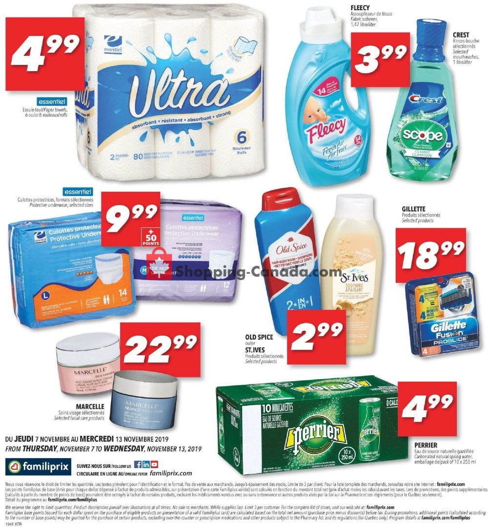 Familiprix flyer from Thursday November 7, 2019 to Wednesday November 13, 2019 - page 16