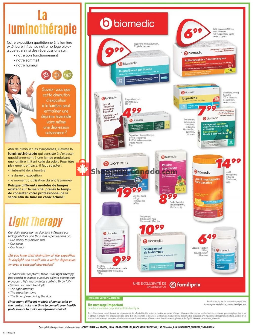 Familiprix flyer from Thursday November 7, 2019 to Wednesday November 13, 2019 - page 6
