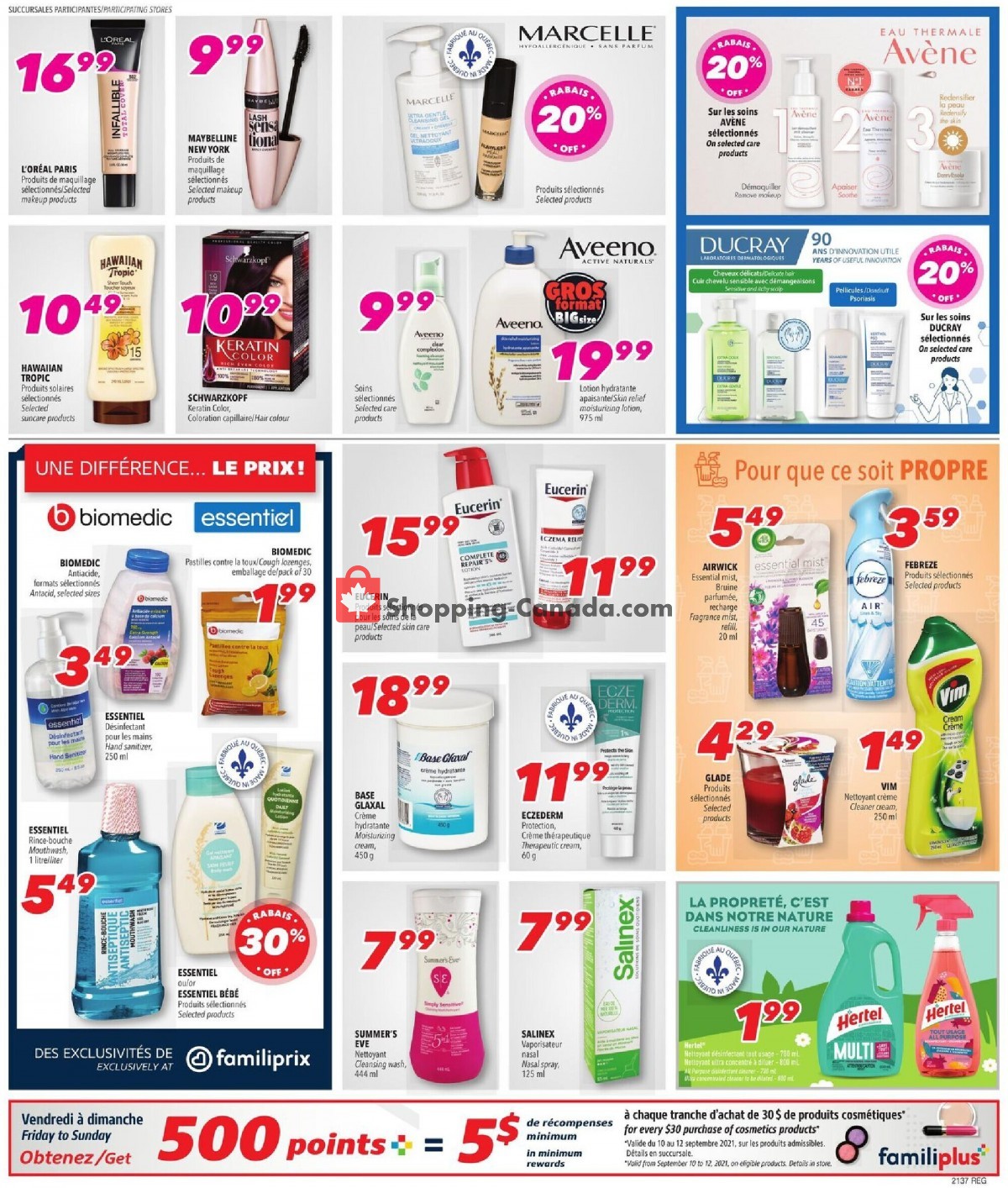 Familiprix flyer from Thursday September 9, 2021 to Wednesday September 15, 2021 - page 6