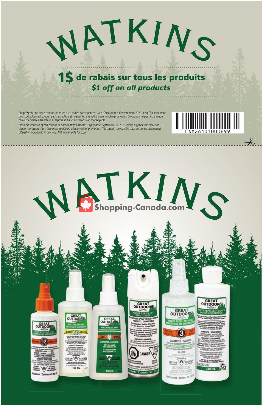 Familiprix flyer from Thursday June 4, 2020 to Sunday August 30, 2020 - page 14