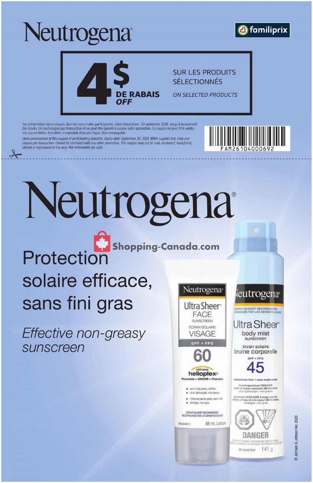 Familiprix flyer from Thursday June 4, 2020 to Sunday August 30, 2020 - page 9