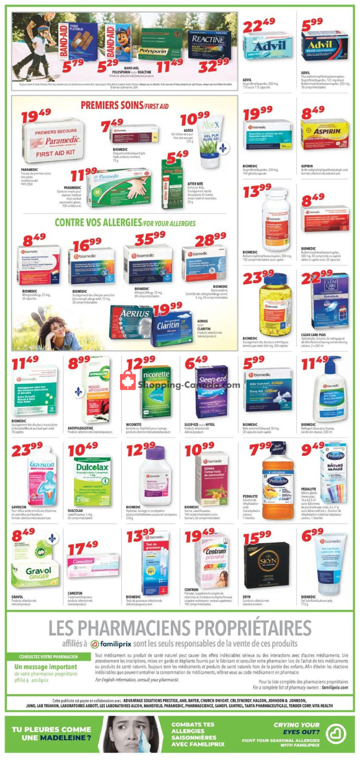 Familiprix flyer from Thursday May 23, 2024 to Wednesday May 29, 2024 - page 8