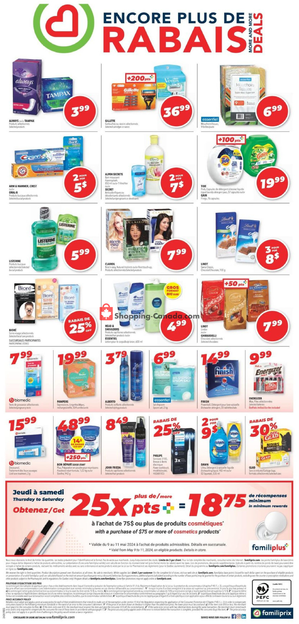 Familiprix flyer from Thursday May 9, 2024 to Wednesday May 15, 2024 - page 2