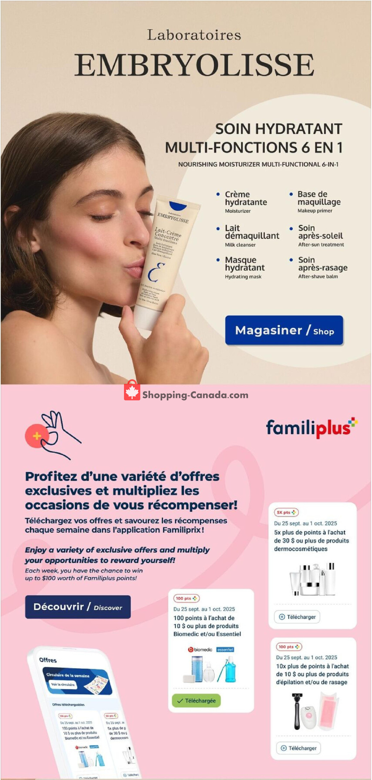 Familiprix flyer from Thursday April 16, 2026 to Wednesday April 22, 2026 - page 6