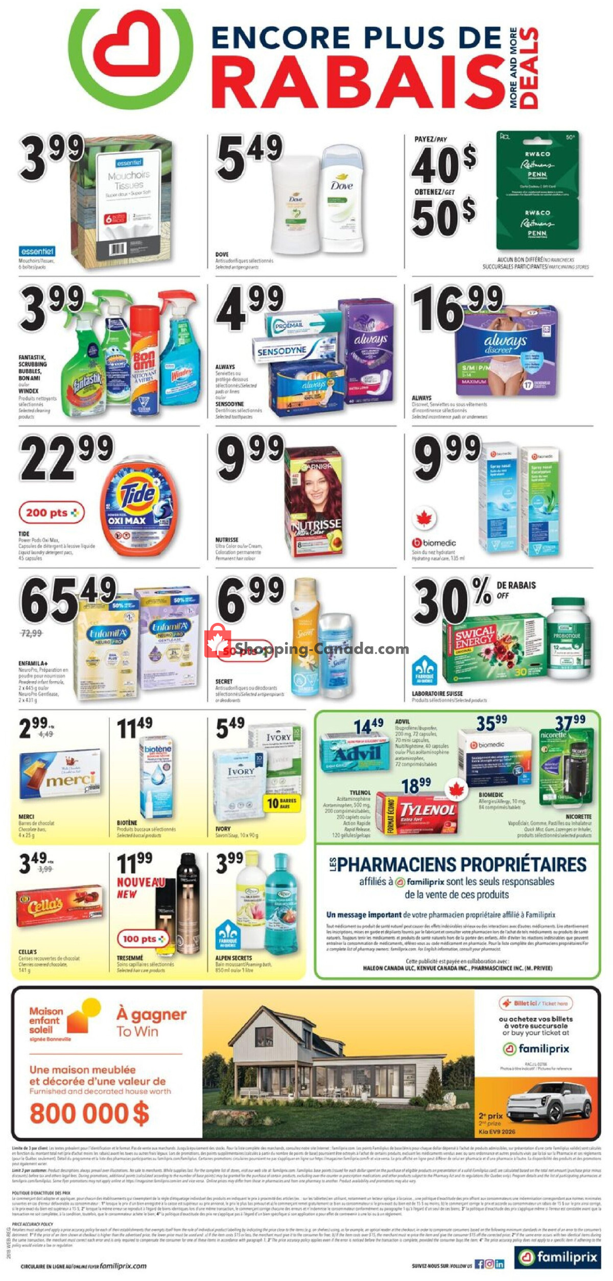 Familiprix flyer from Thursday April 30, 2026 to Wednesday May 6, 2026 - page 2