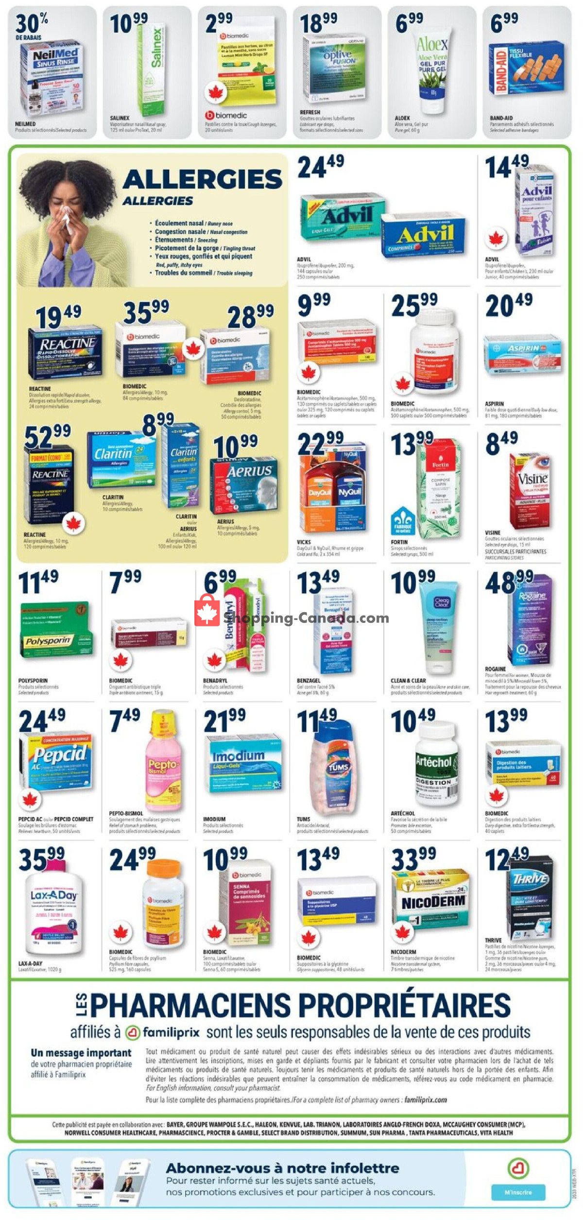 Familiprix flyer from Thursday August 13, 2026 to Wednesday August 19, 2026 - page 4