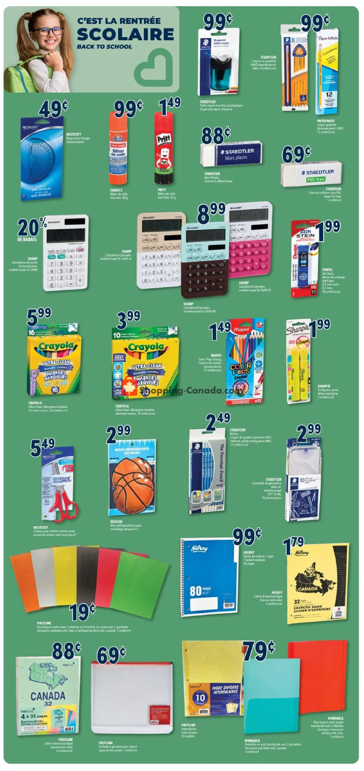 Familiprix flyer from Thursday August 13, 2026 to Wednesday August 19, 2026 - page 7