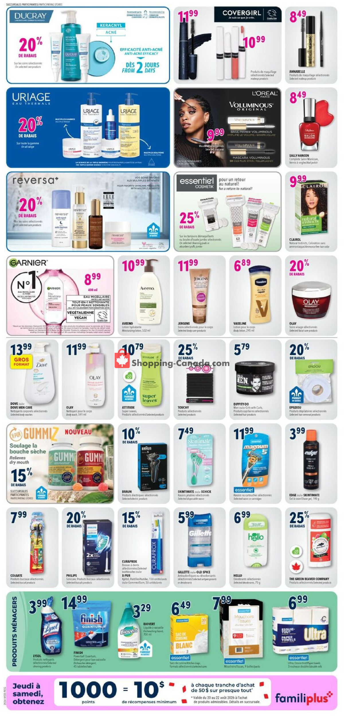 Familiprix flyer from Thursday August 20, 2026 to Wednesday August 26, 2026 - page 5