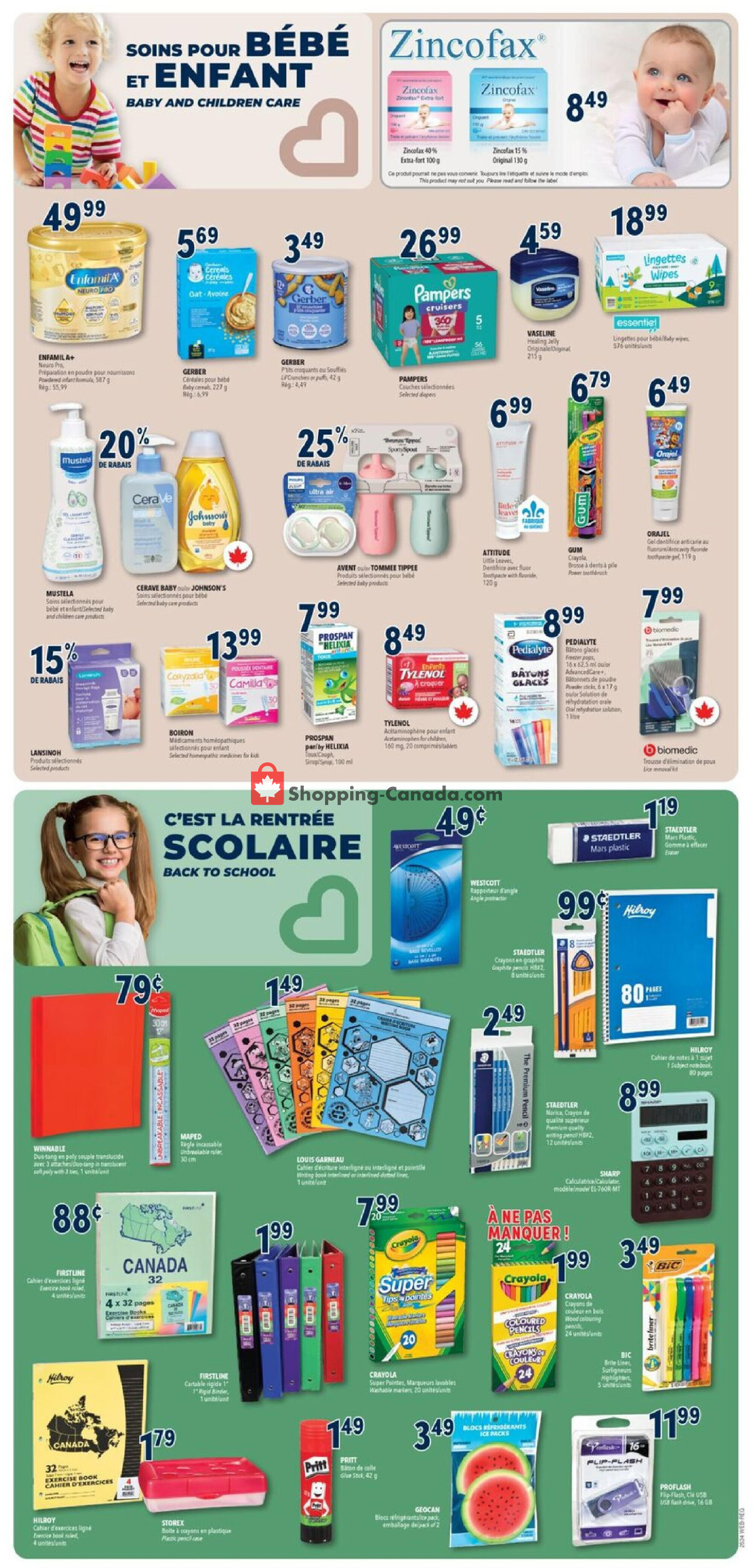 Familiprix flyer from Thursday August 20, 2026 to Wednesday August 26, 2026 - page 7