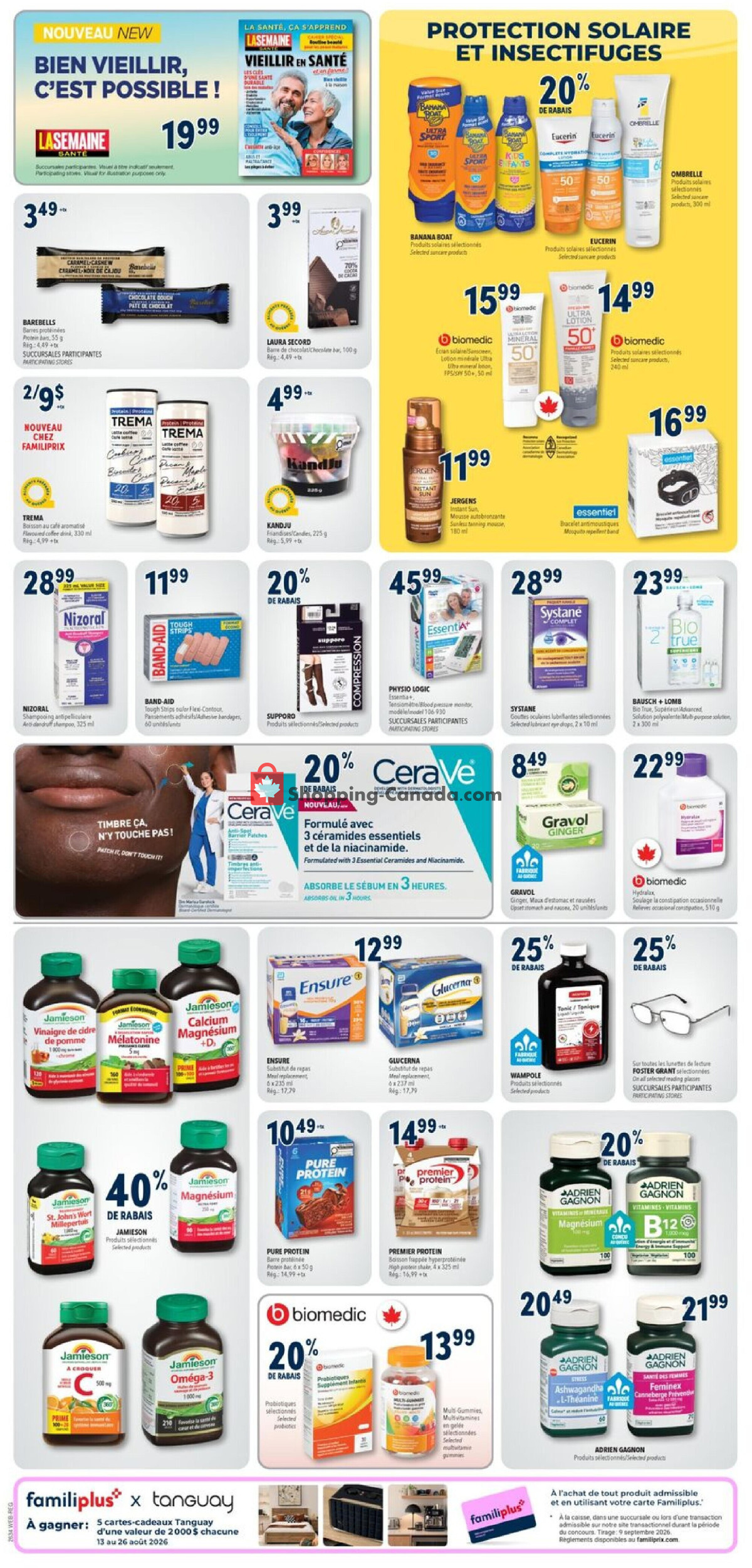 Familiprix flyer from Thursday August 20, 2026 to Wednesday August 26, 2026 - page 8