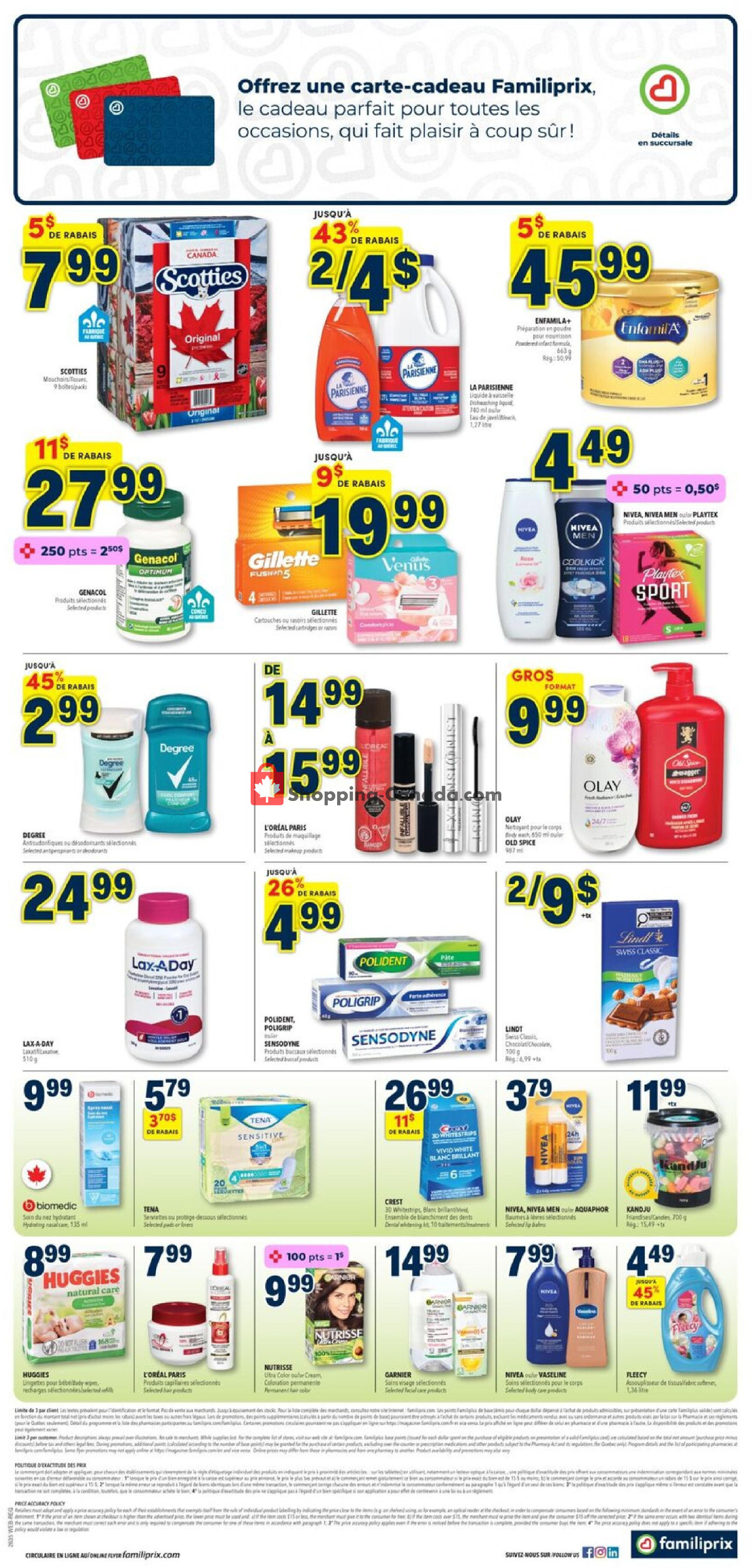 Familiprix flyer from Thursday August 27, 2026 to Wednesday September 2, 2026 - page 2