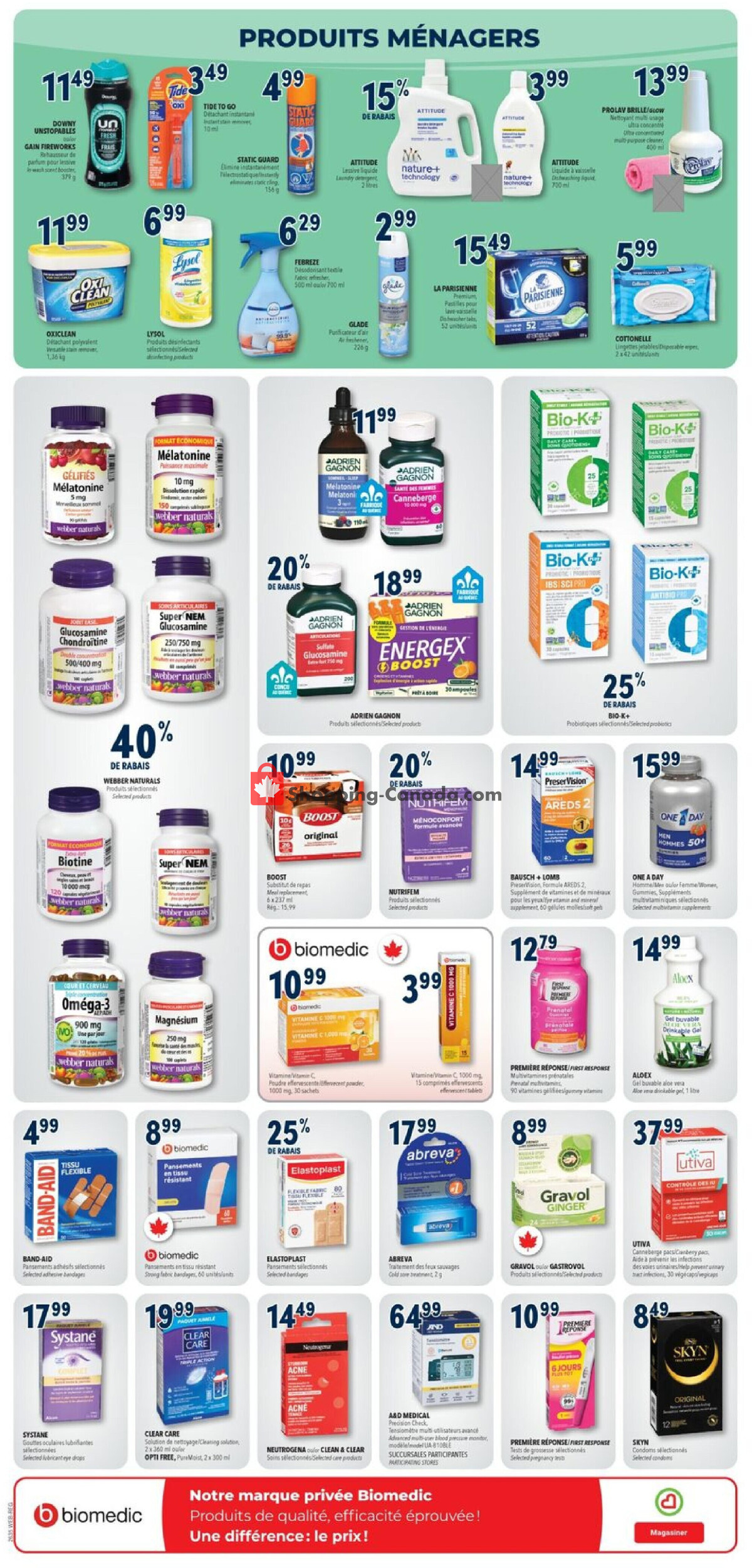 Familiprix flyer from Thursday August 27, 2026 to Wednesday September 2, 2026 - page 9
