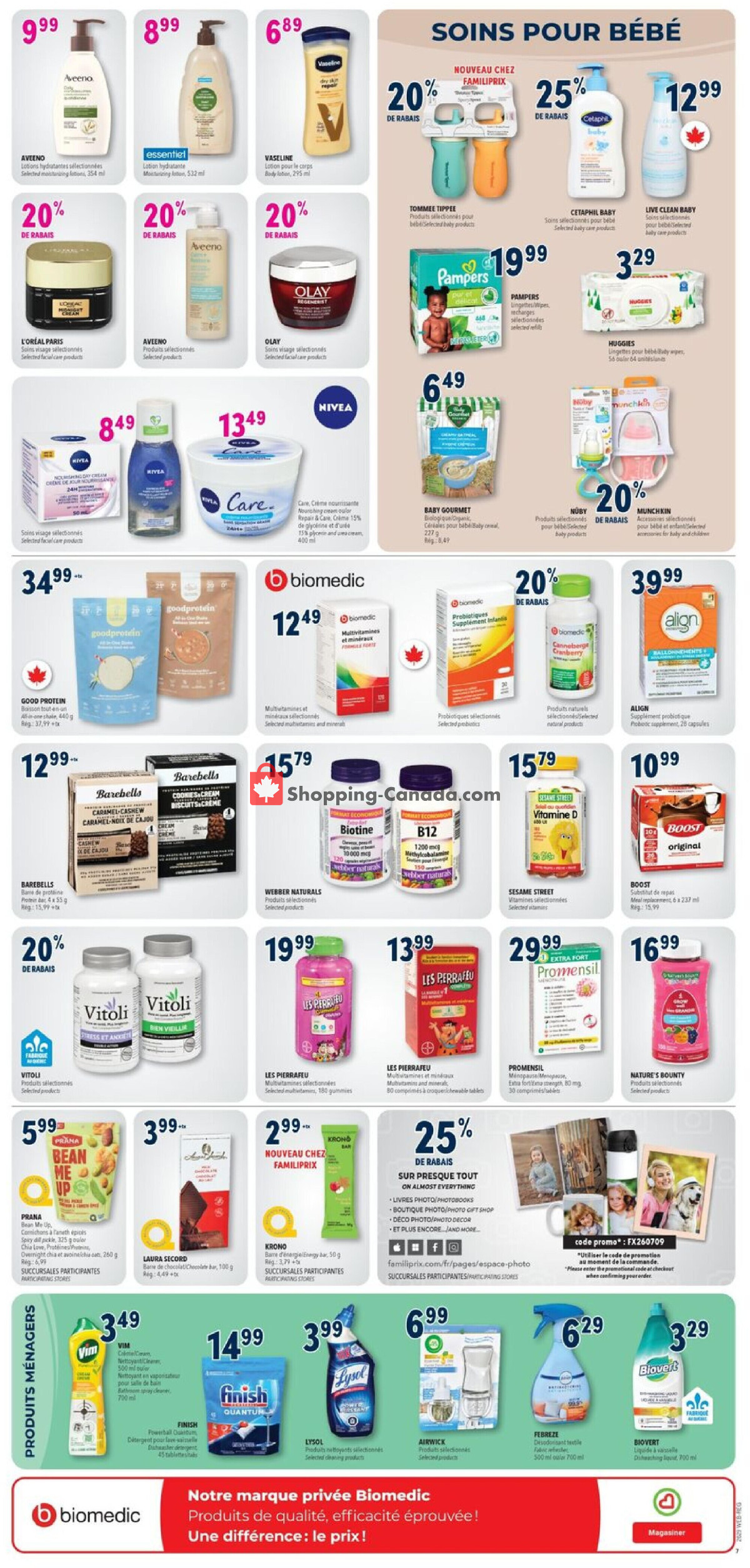 Familiprix flyer from Thursday July 16, 2026 to Wednesday July 22, 2026 - page 10