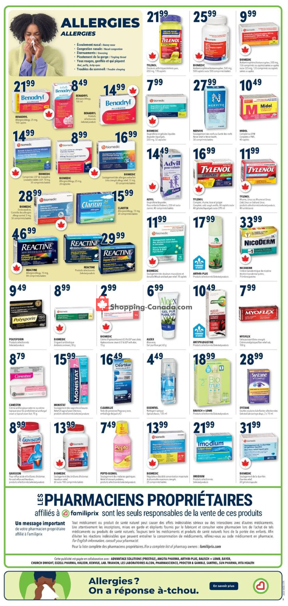 Familiprix flyer from Thursday July 16, 2026 to Wednesday July 22, 2026 - page 5