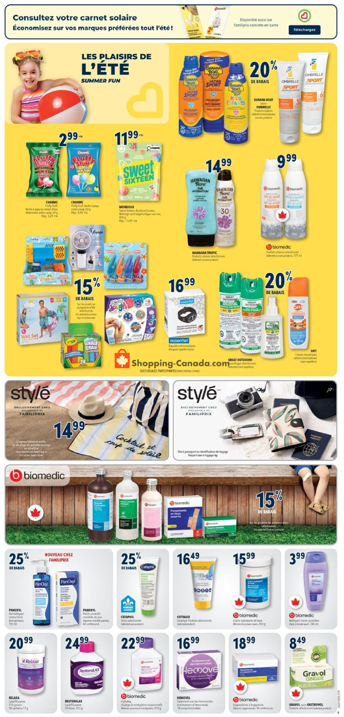 Familiprix flyer from Thursday July 16, 2026 to Wednesday July 22, 2026 - page 8