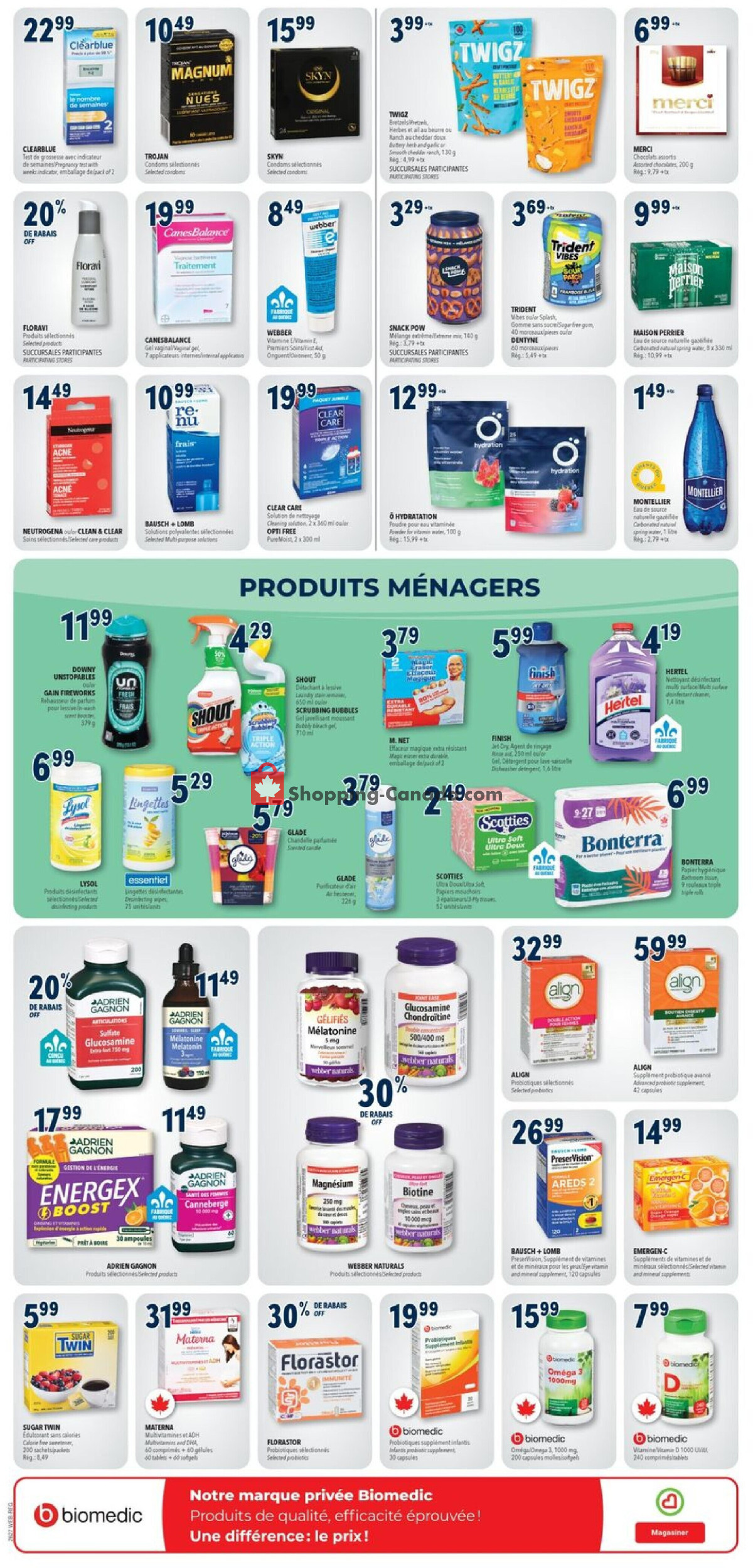 Familiprix flyer from Thursday July 2, 2026 to Wednesday July 8, 2026 - page 8