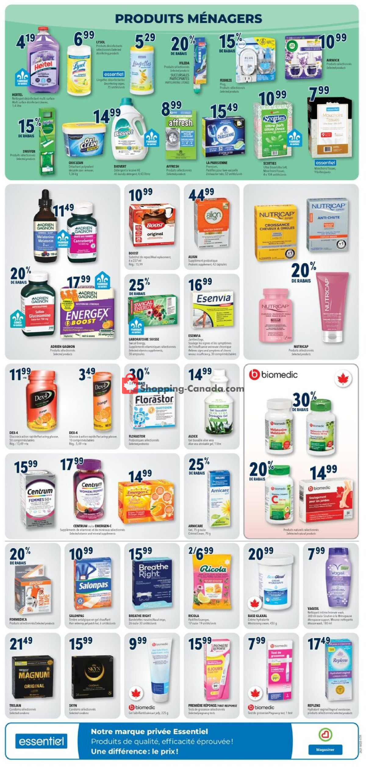 Familiprix flyer from Thursday July 30, 2026 to Wednesday August 5, 2026 - page 8