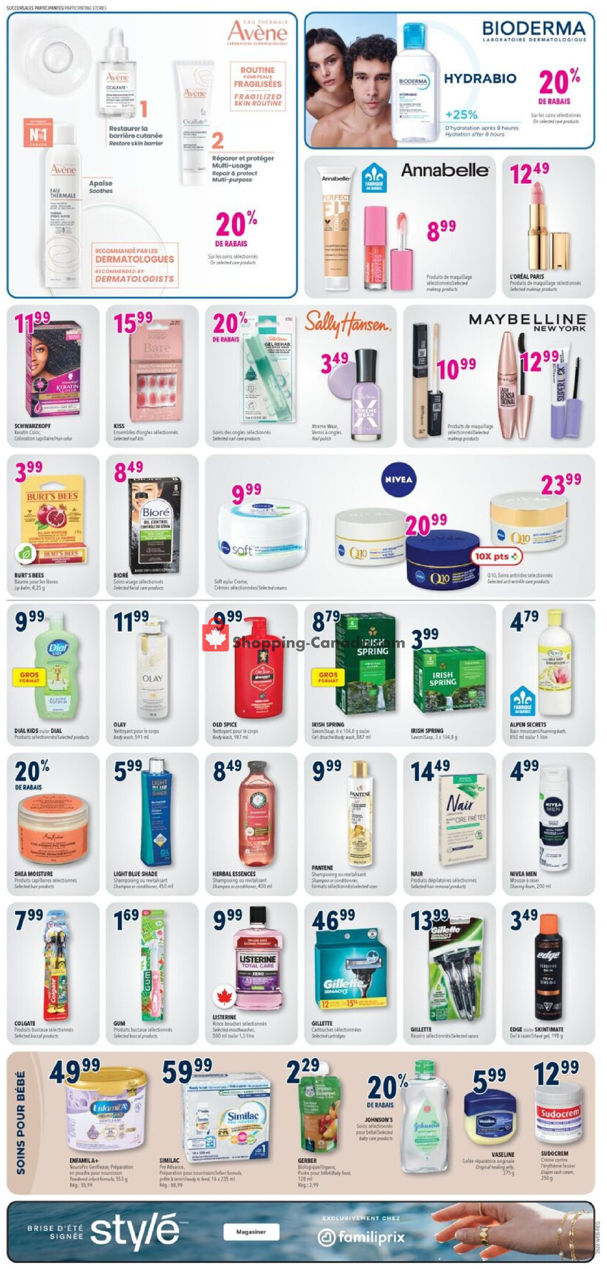 Familiprix flyer from Thursday July 9, 2026 to Wednesday July 15, 2026 - page 7