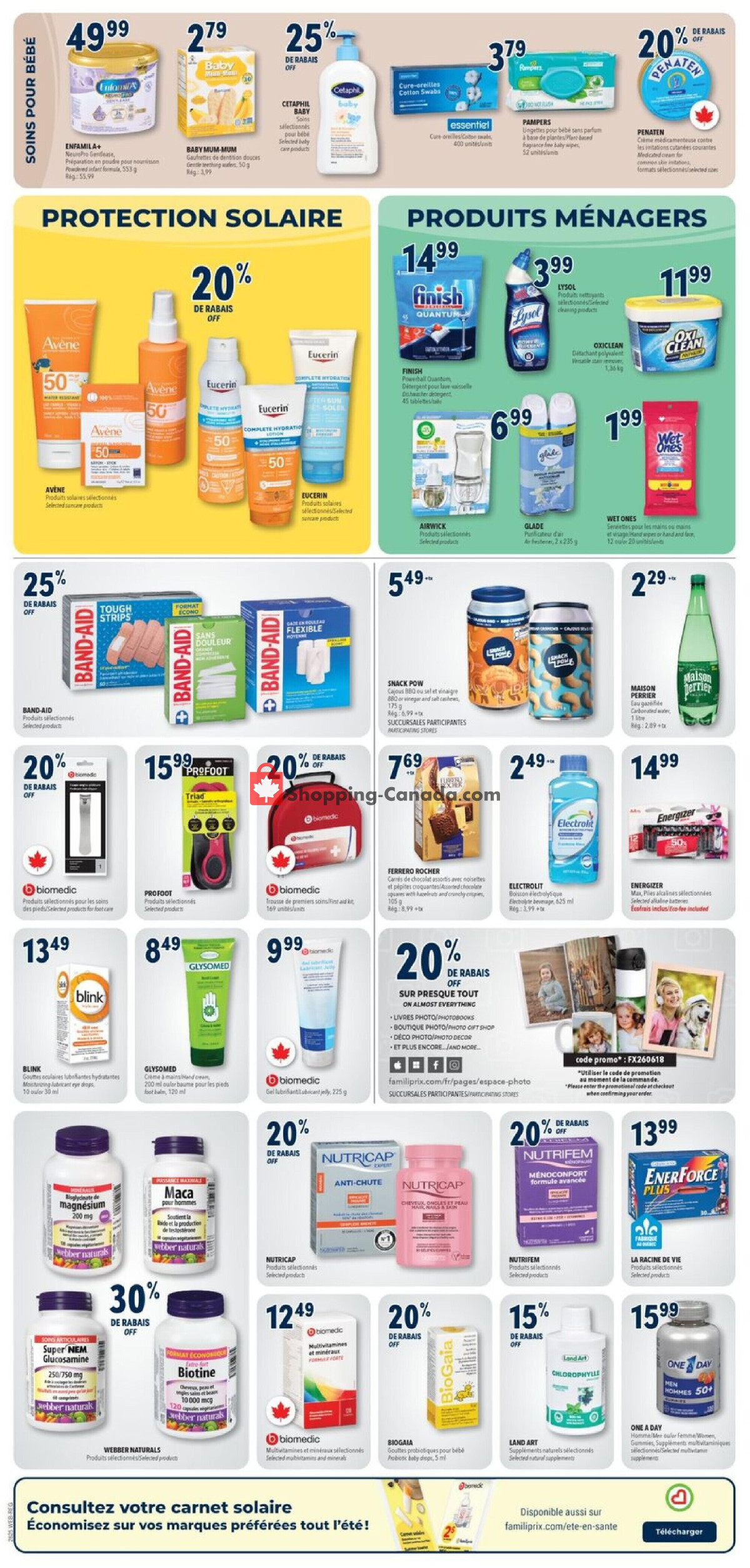 Familiprix flyer from Thursday June 18, 2026 to Wednesday June 24, 2026 - page 9