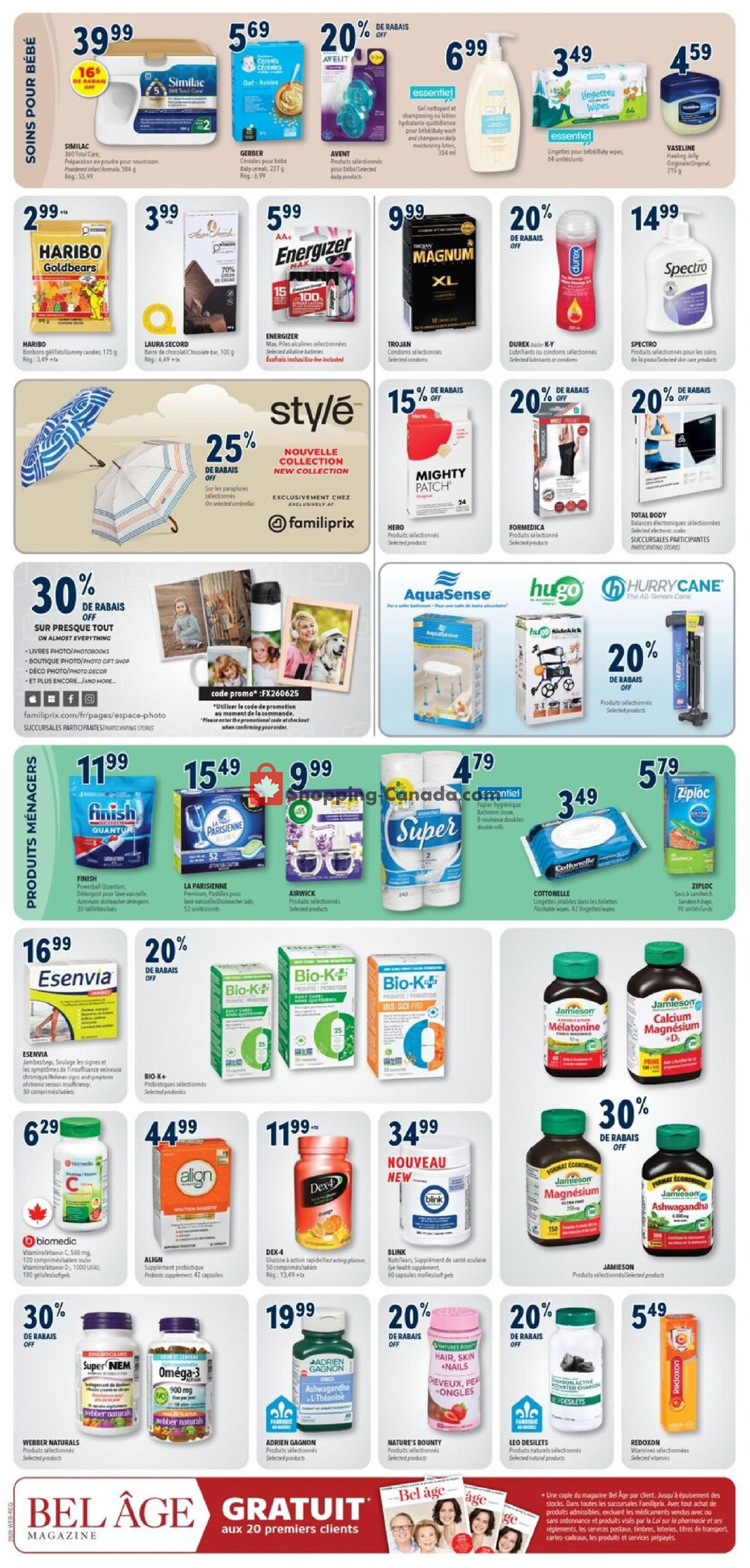 Familiprix flyer from Thursday June 25, 2026 to Wednesday July 1, 2026 - page 8