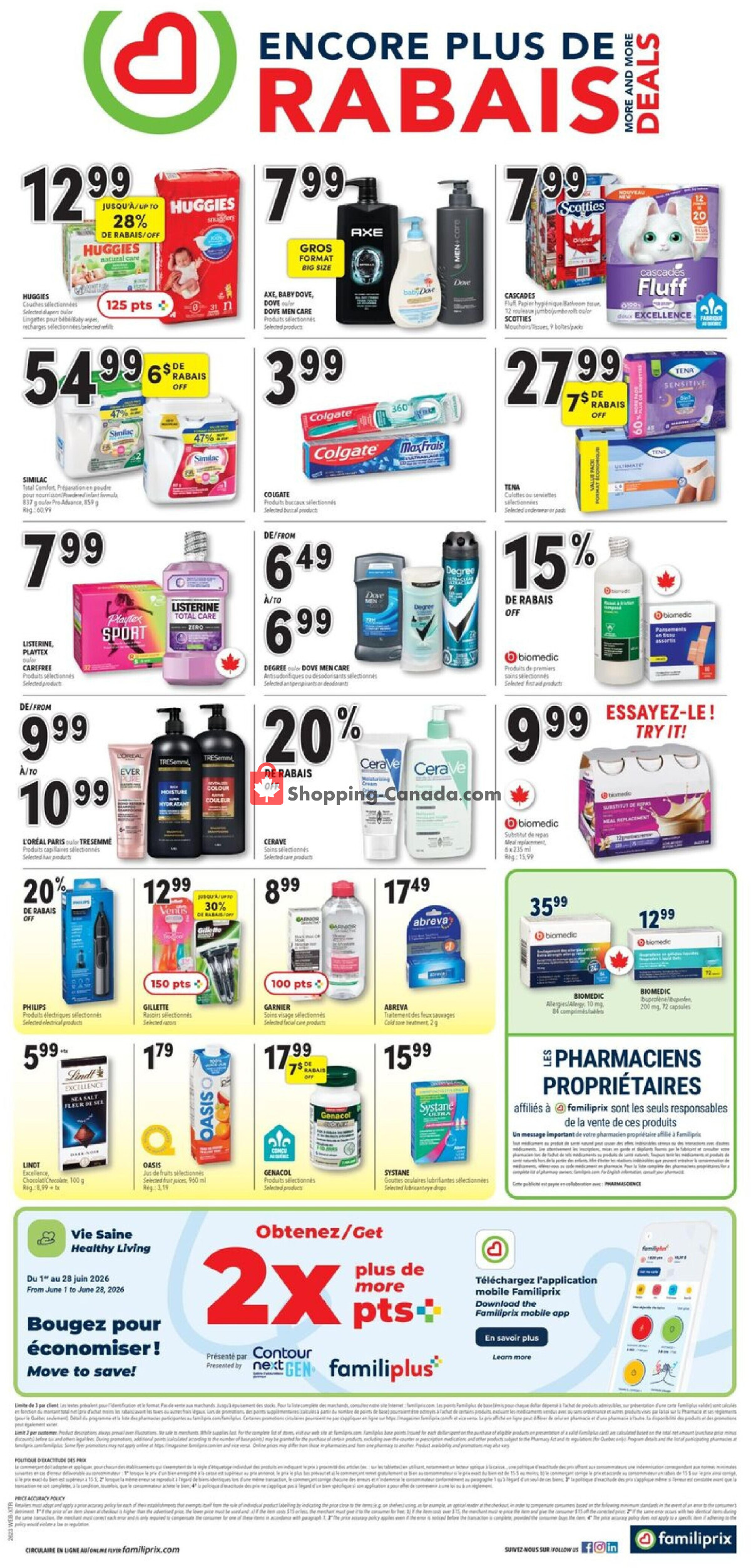 Familiprix flyer from Thursday June 4, 2026 to Wednesday June 10, 2026 - page 2