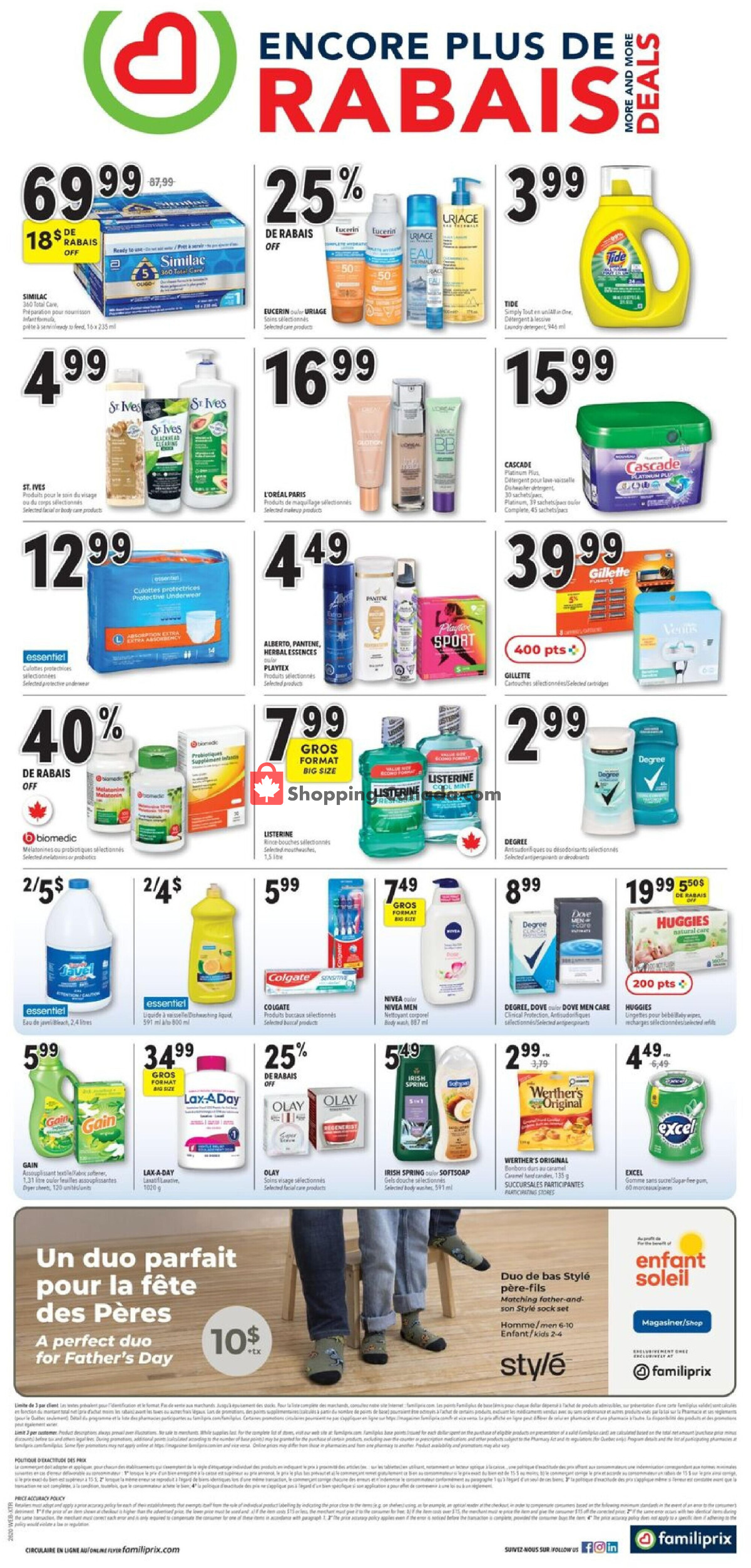 Familiprix flyer from Thursday May 14, 2026 to Wednesday May 20, 2026 - page 2