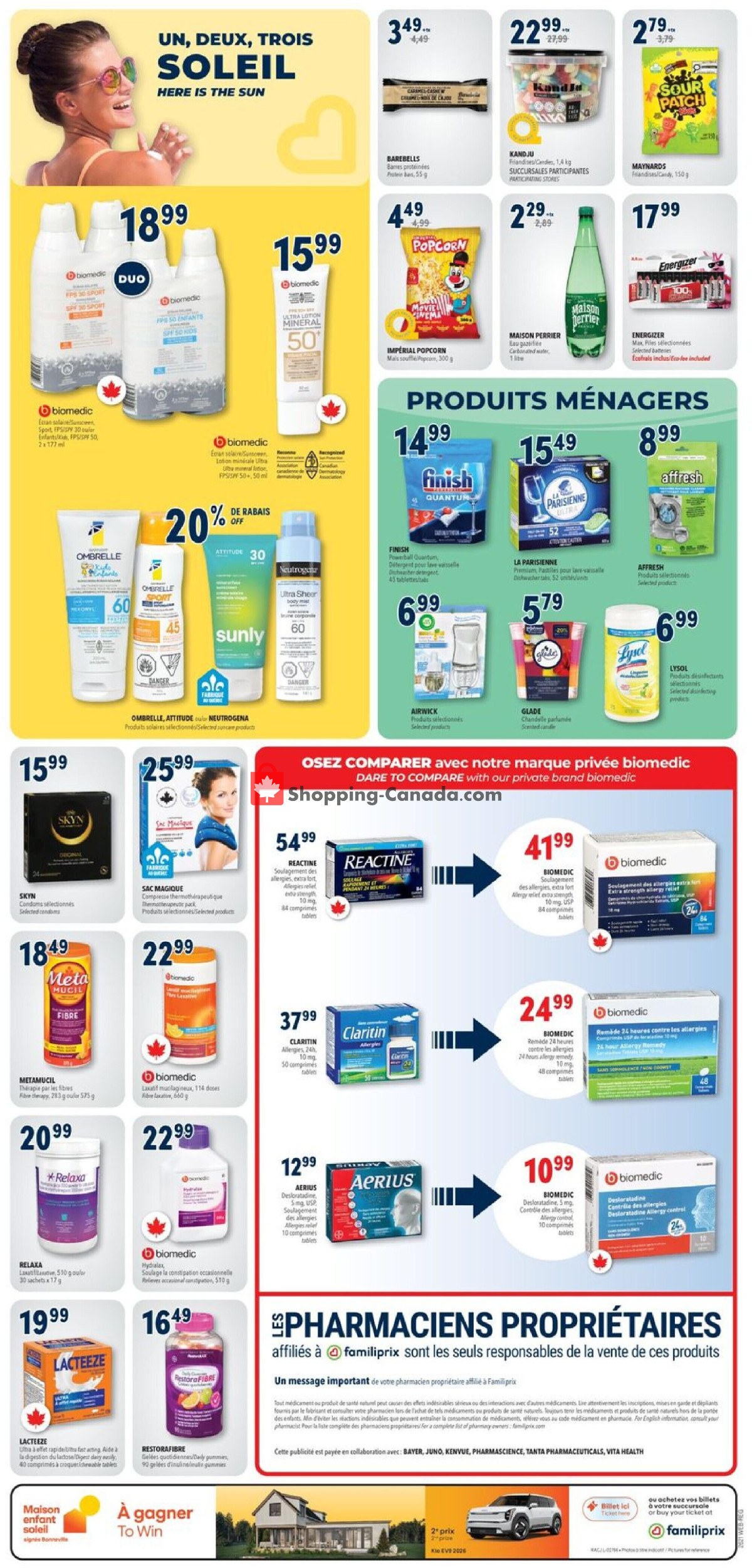 Familiprix flyer from Thursday May 21, 2026 to Wednesday May 27, 2026 - page 8