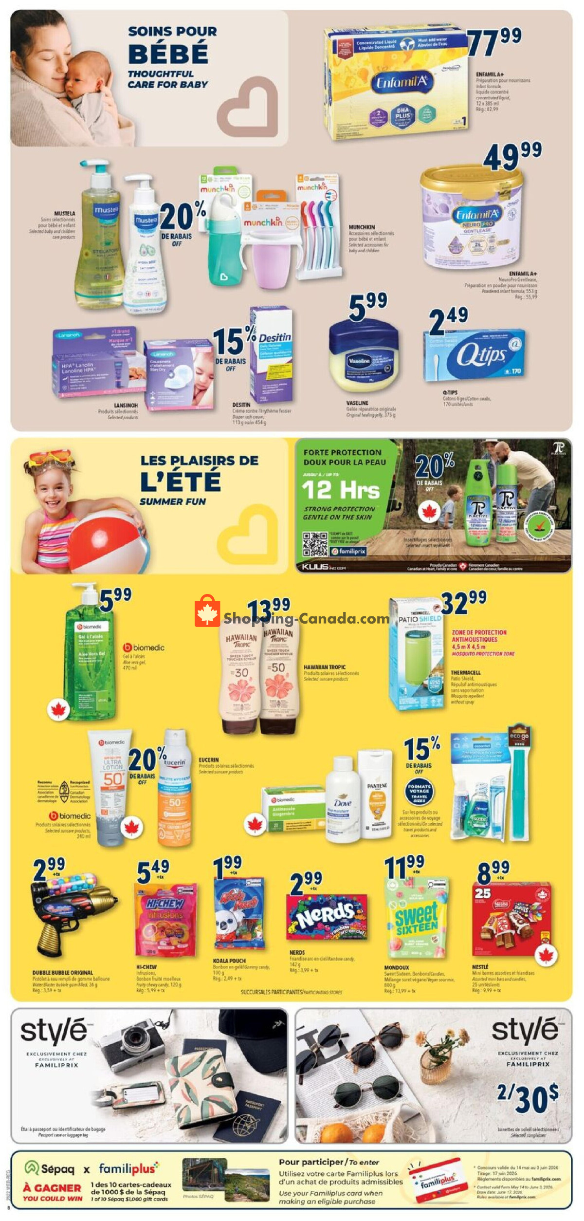 Familiprix flyer from Thursday May 28, 2026 to Wednesday June 3, 2026 - page 9