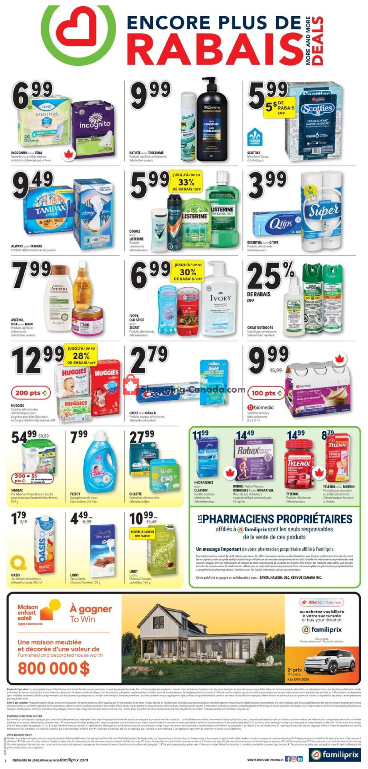 Familiprix flyer from Thursday May 7, 2026 to Wednesday May 13, 2026 - page 2