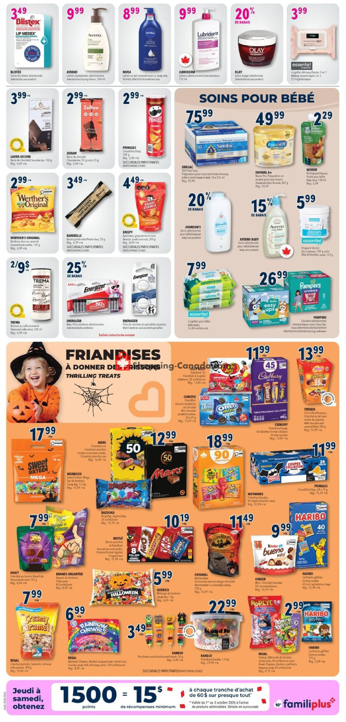 Familiprix flyer from Thursday October 1, 2026 to Wednesday October 7, 2026 - page 10