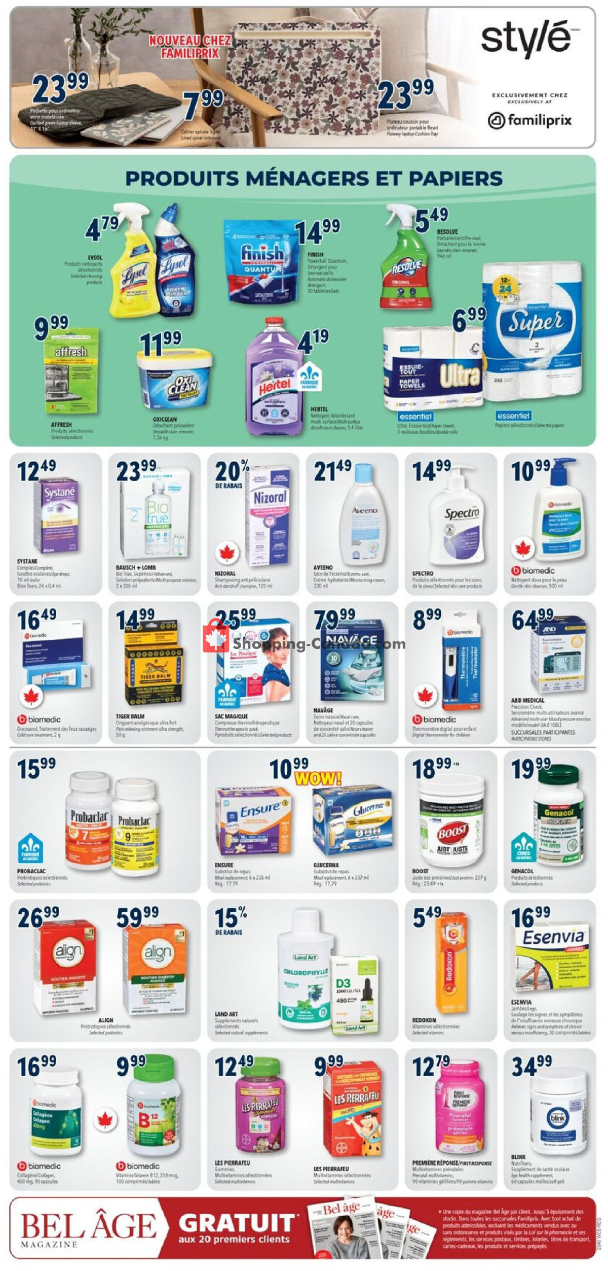 Familiprix flyer from Thursday October 1, 2026 to Wednesday October 7, 2026 - page 11