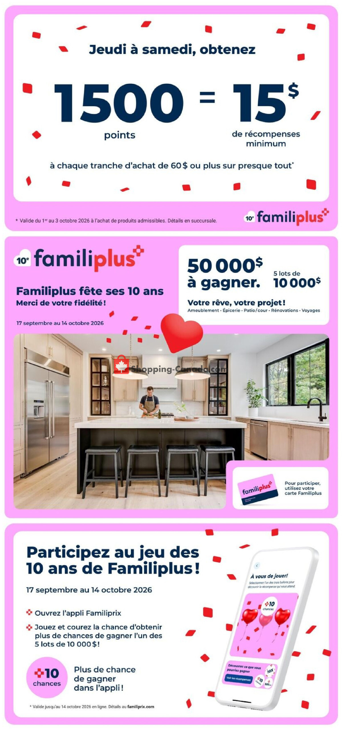 Familiprix flyer from Thursday October 1, 2026 to Wednesday October 7, 2026 - page 3